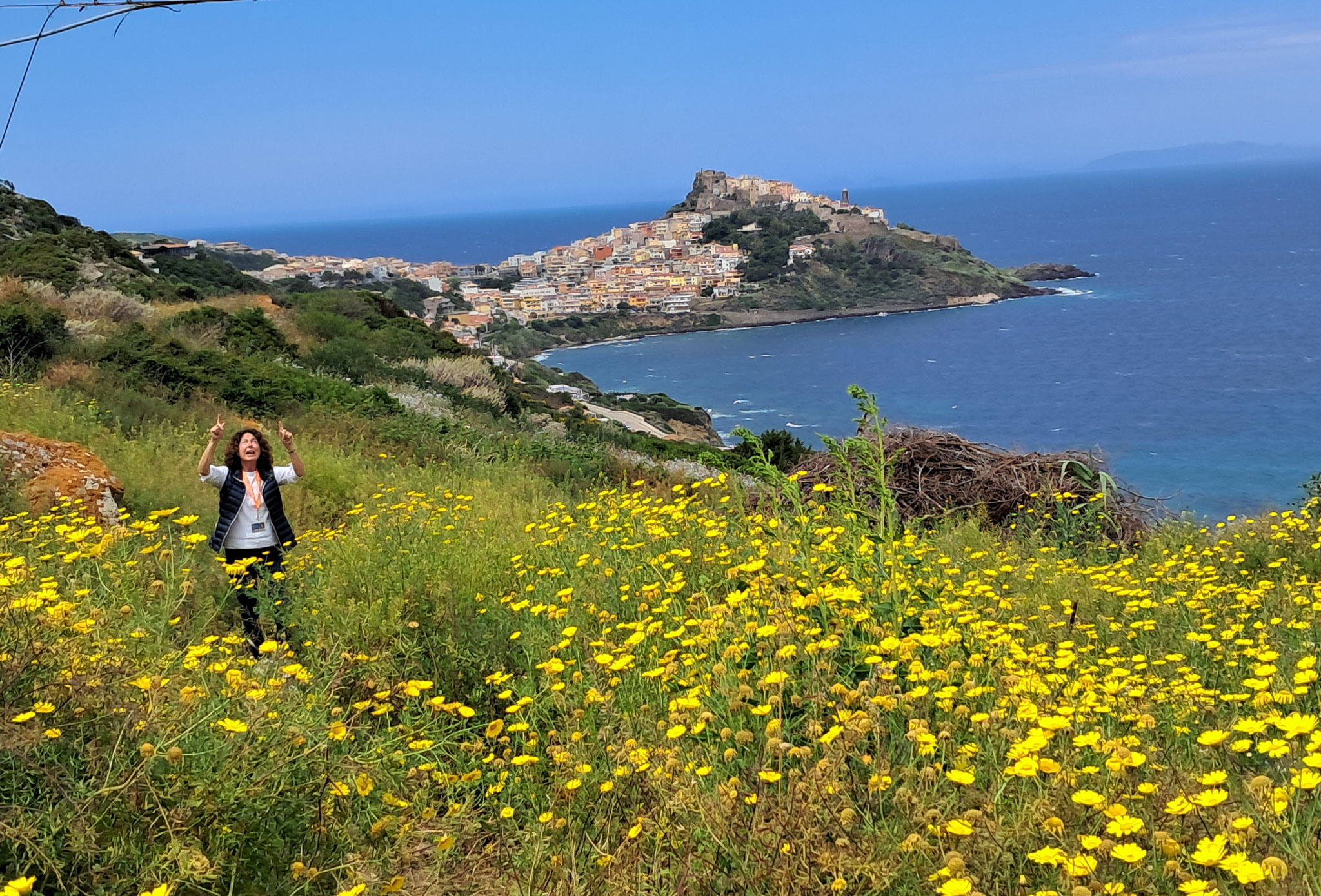 Blick auf Castelsardo