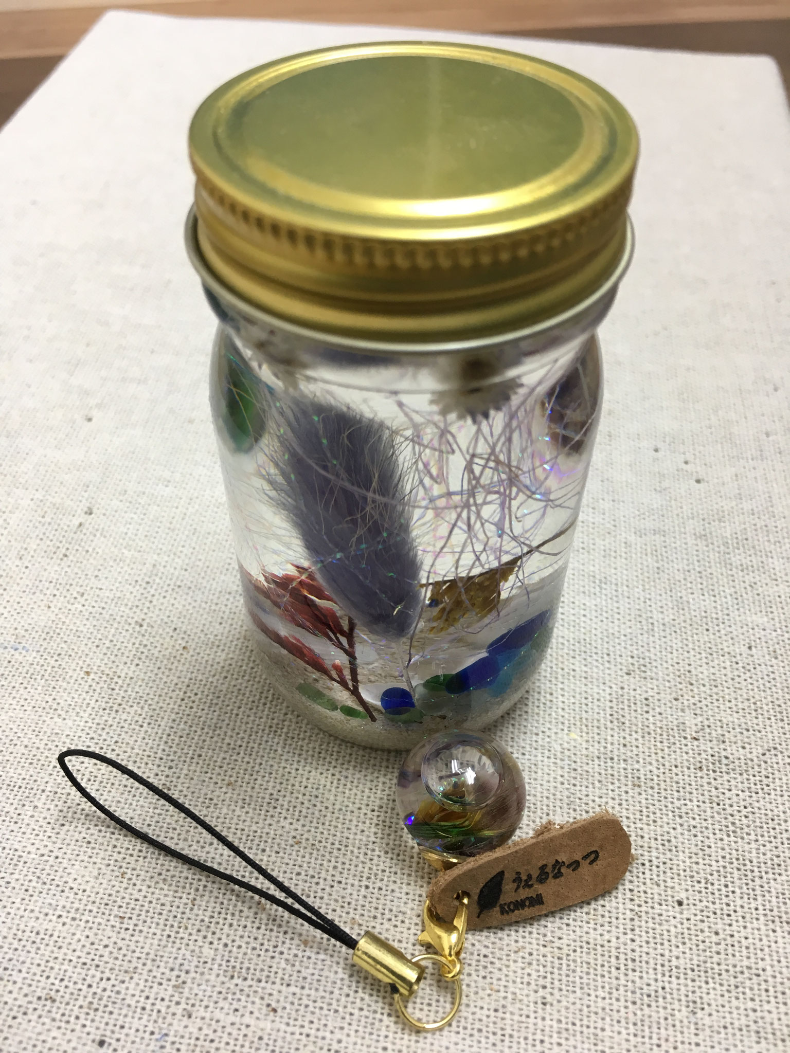 小物作り(レジン・ハ―バリウム)