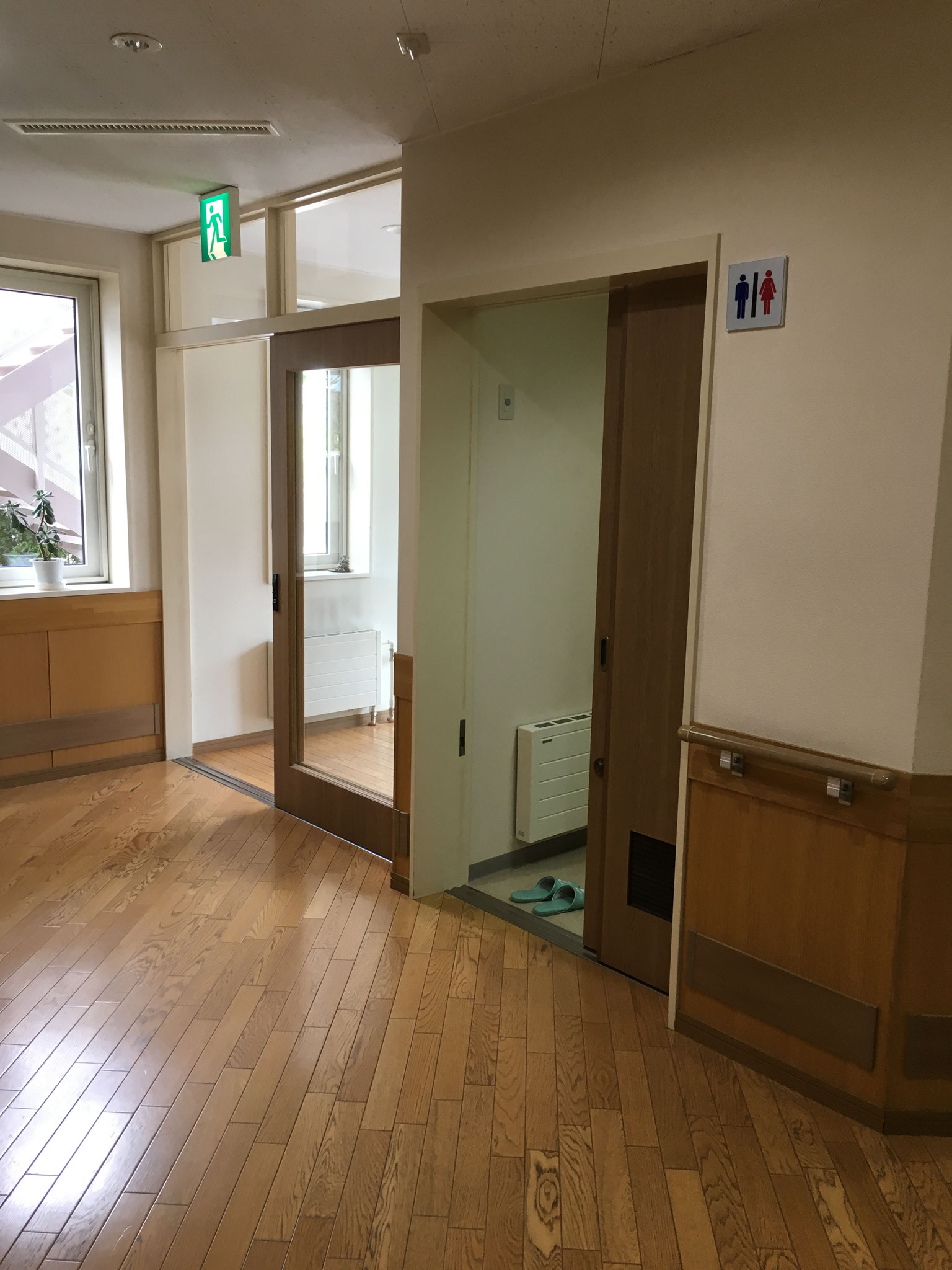サポートステーション内の清掃