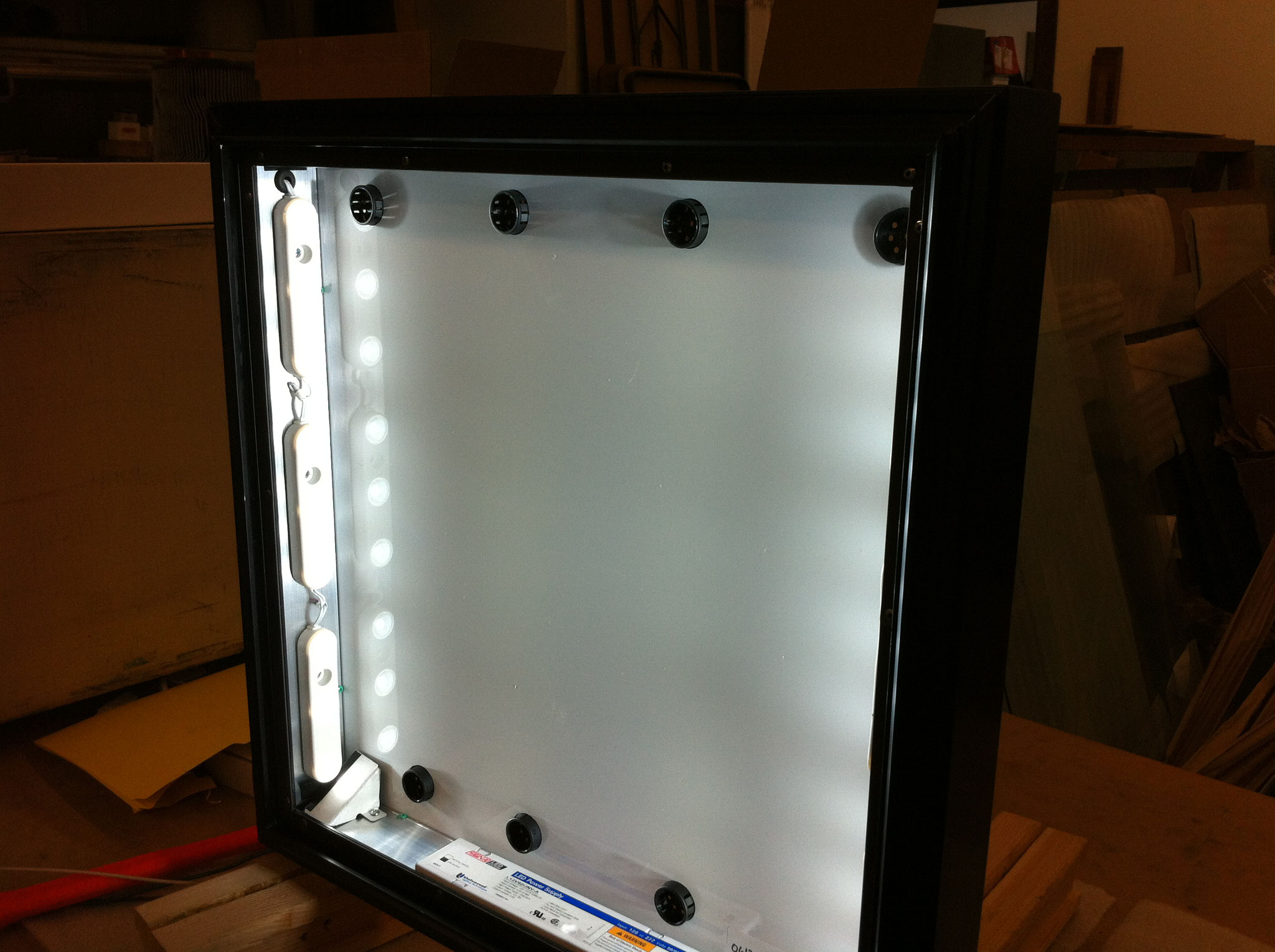 LED illuminated Directory Sign