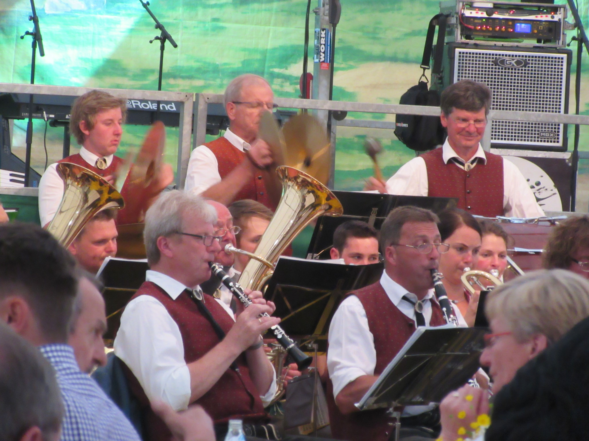 Ramsau Town Band at the Fruhlingfest