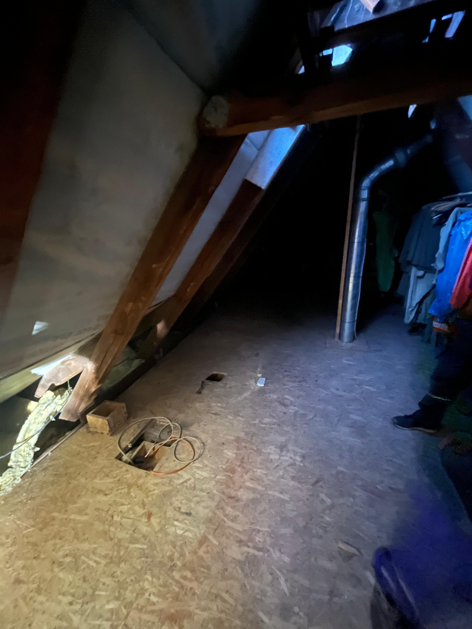 03/2026 Rückbau Regale im Spitzboden