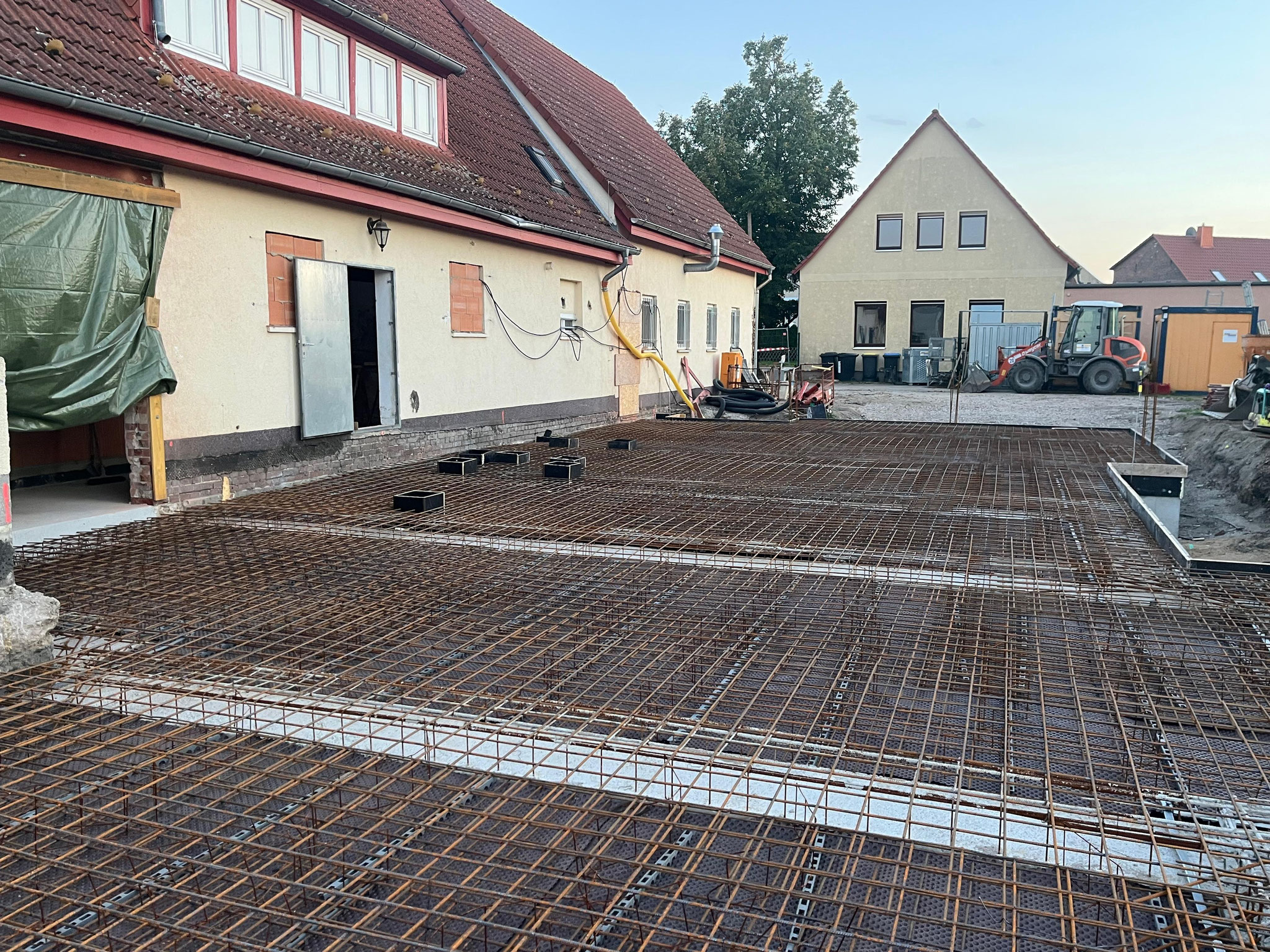 10/2025 Bodenplatte im Neubaubereich
