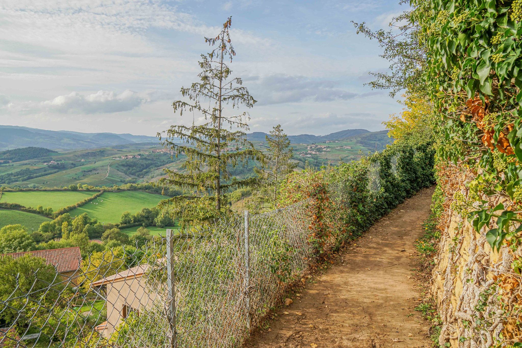 Unterwegs im wunderschönen Dorf Oingt