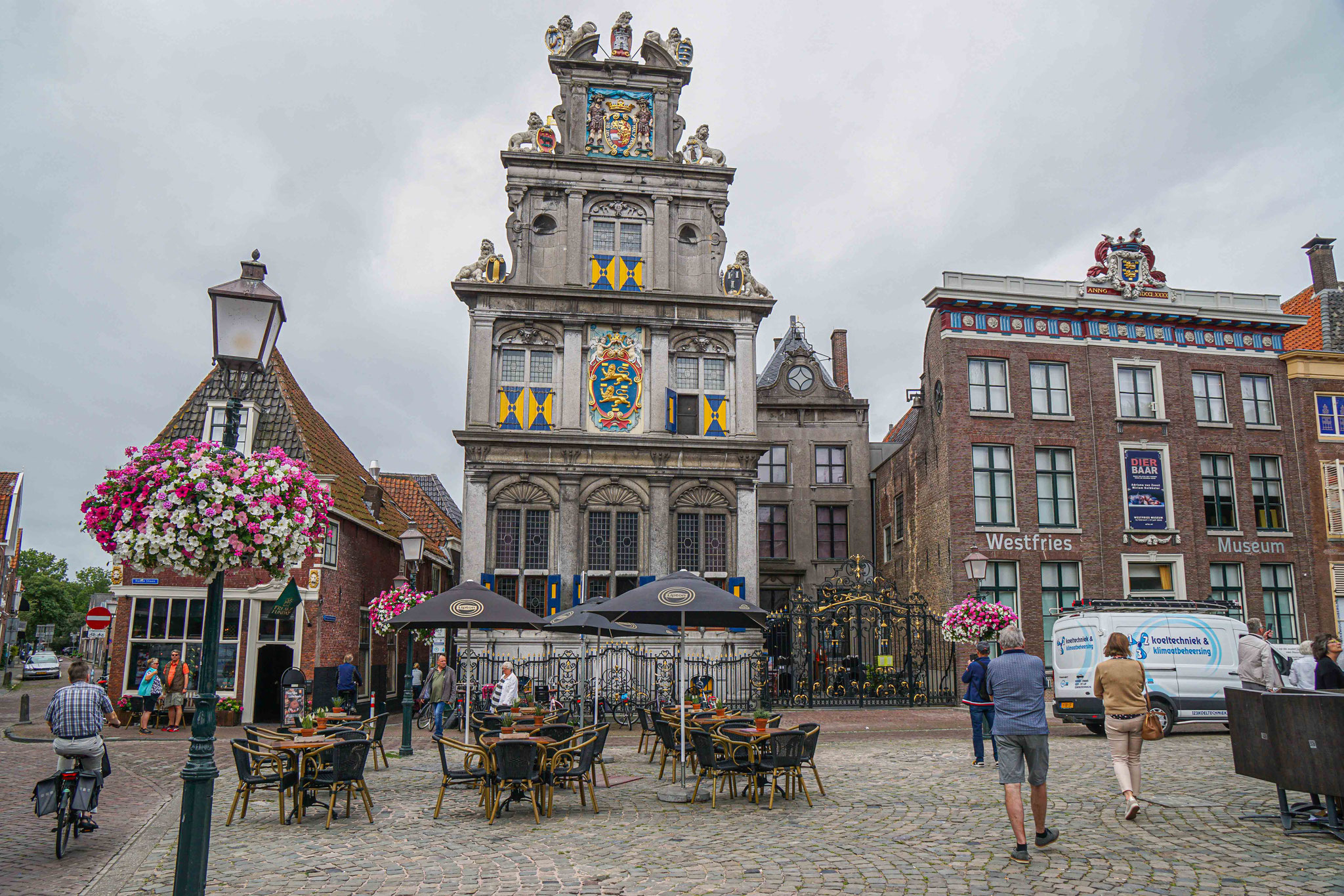 Auf Spaziergang durch Hoorn