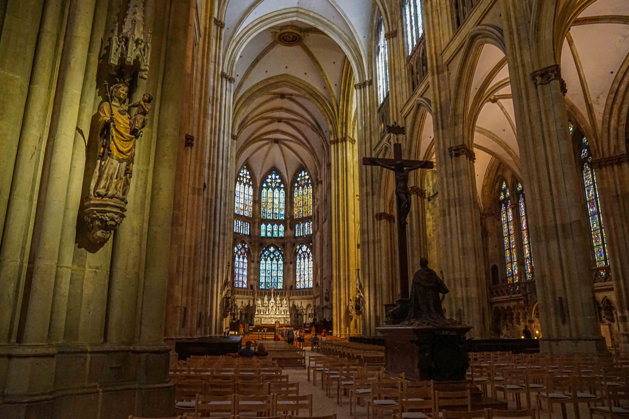 Die Kathedrale in Regensburg