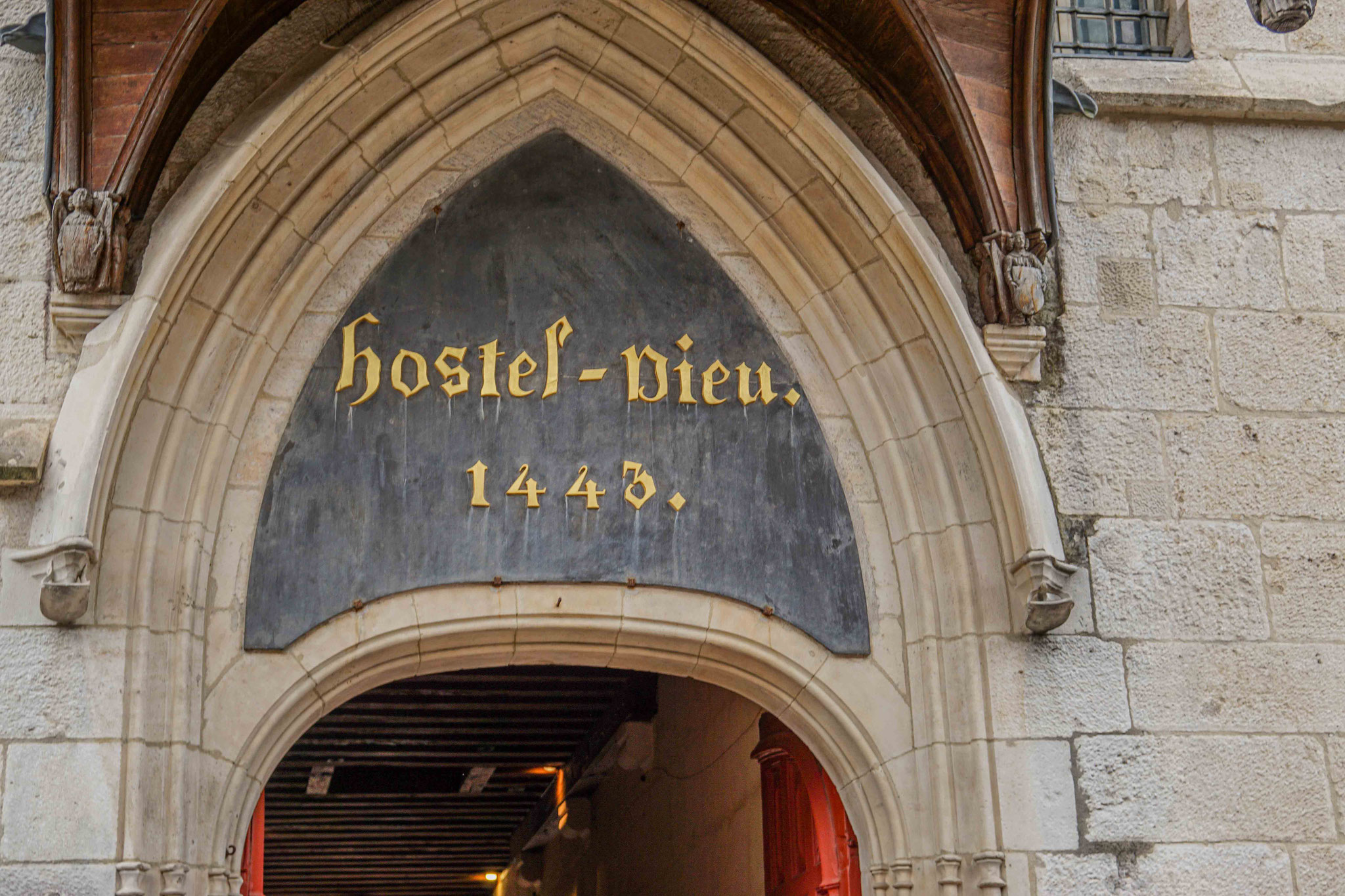 Besuch des Hôtel Dieu