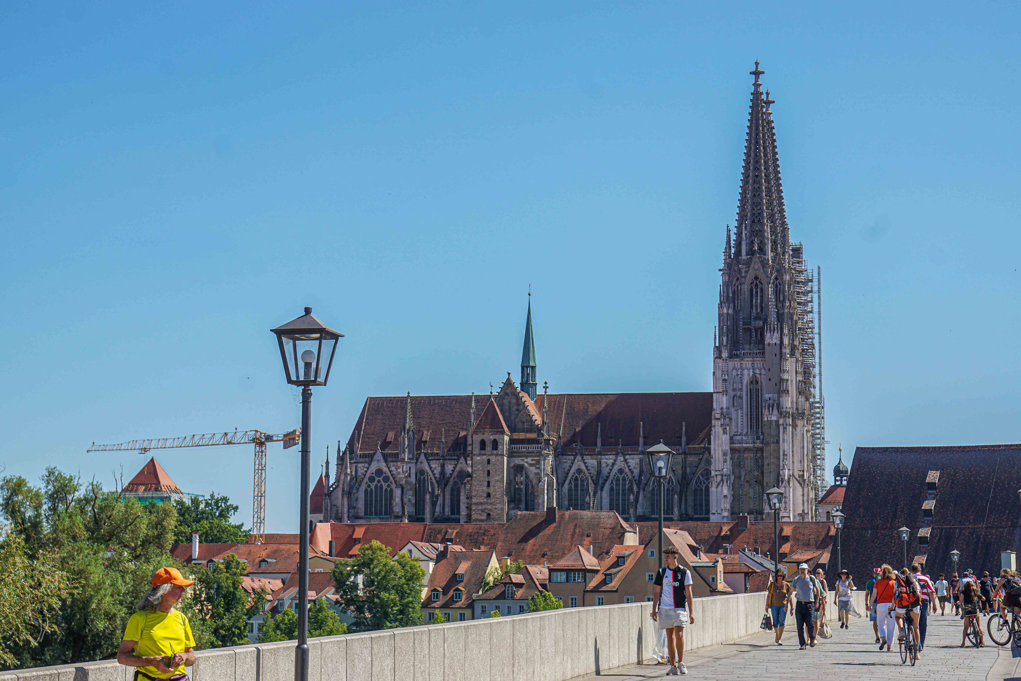 Die Kathedrale in Regensburg