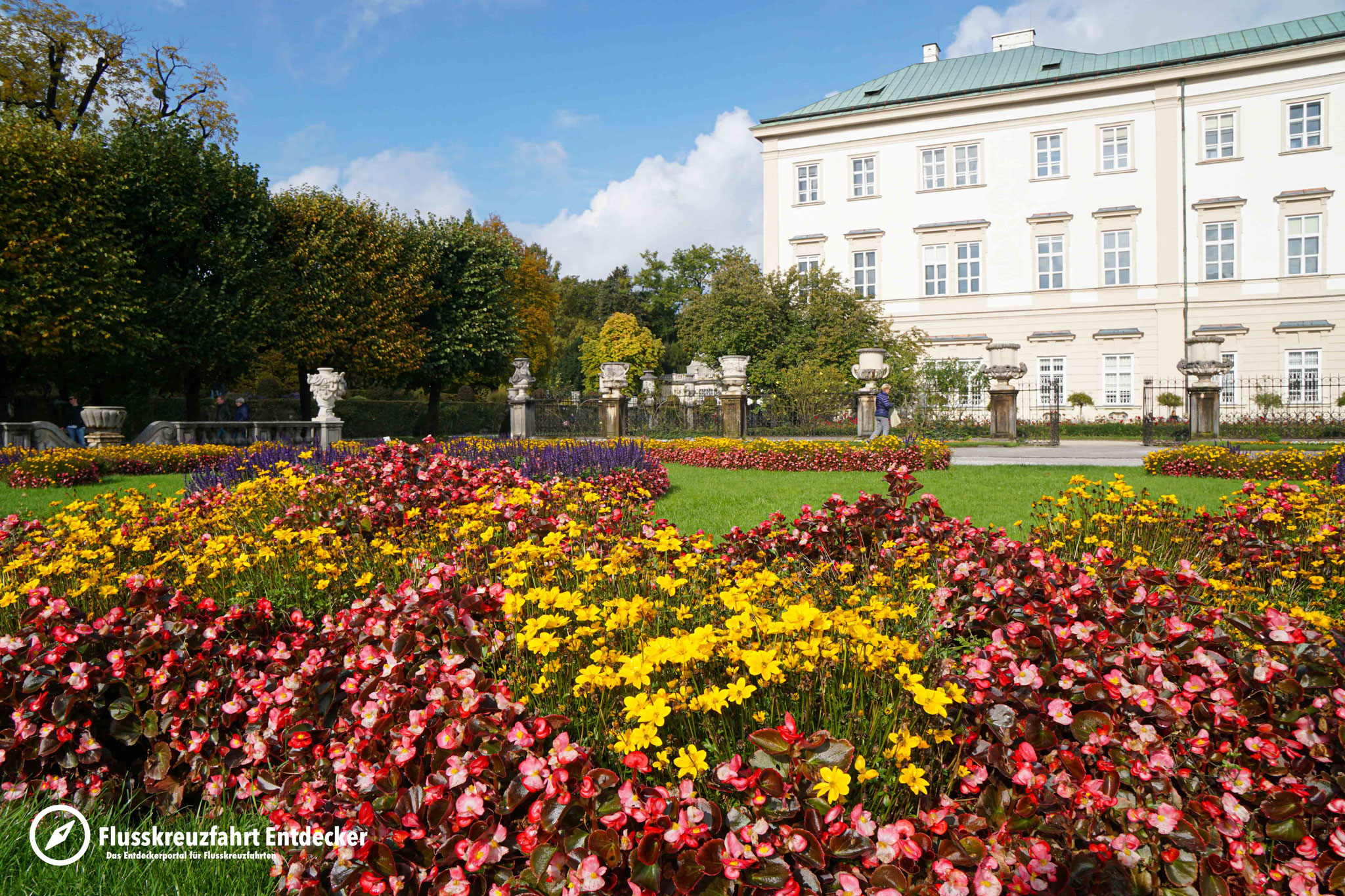 Der Mirabell-Garten in Salzburg