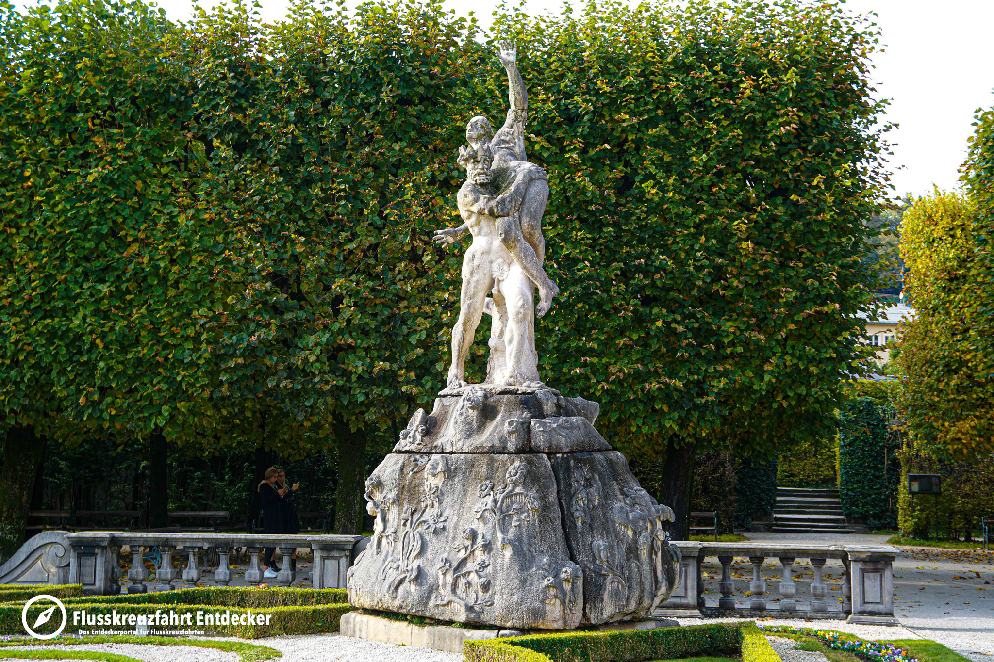 Der Mirabell-Garten in Salzburg