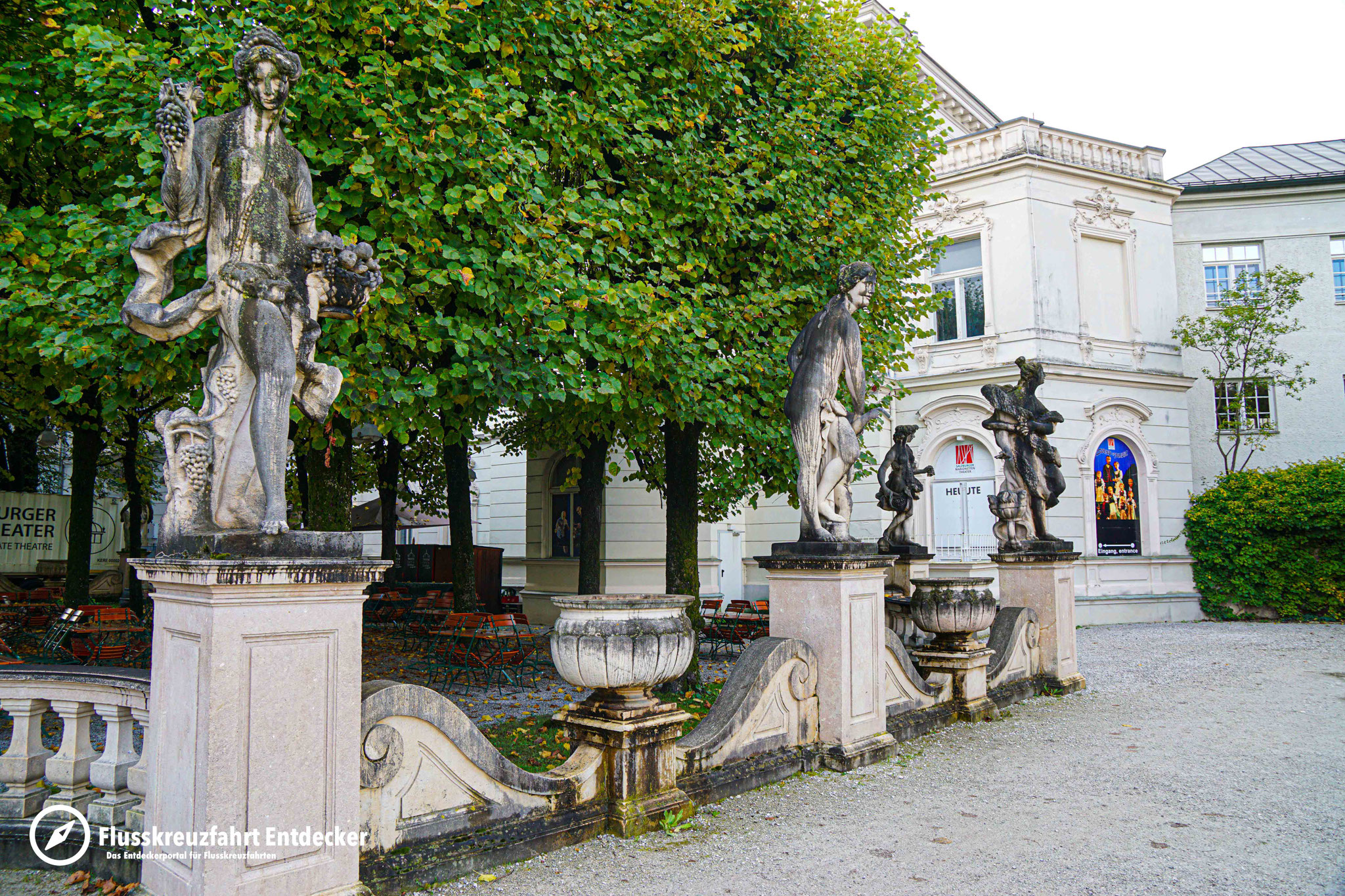 Der Mirabell-Garten in Salzburg