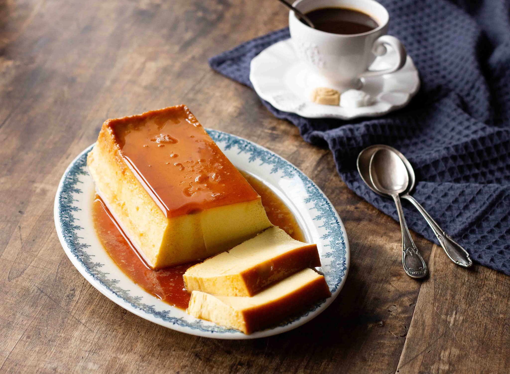Crème renversée au caramel, à l'ancienne