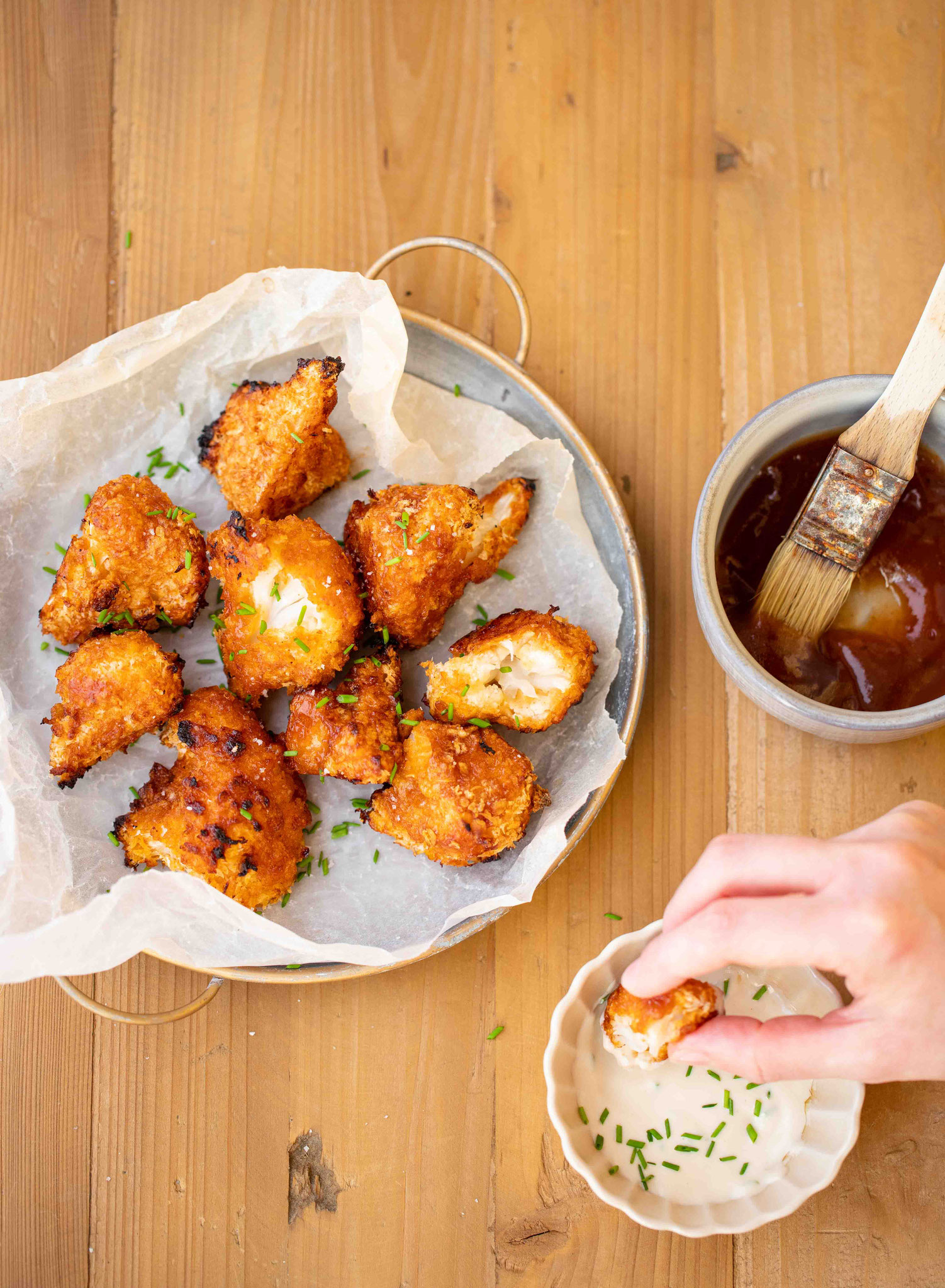 Wings de chou-fleur : recette facile au four