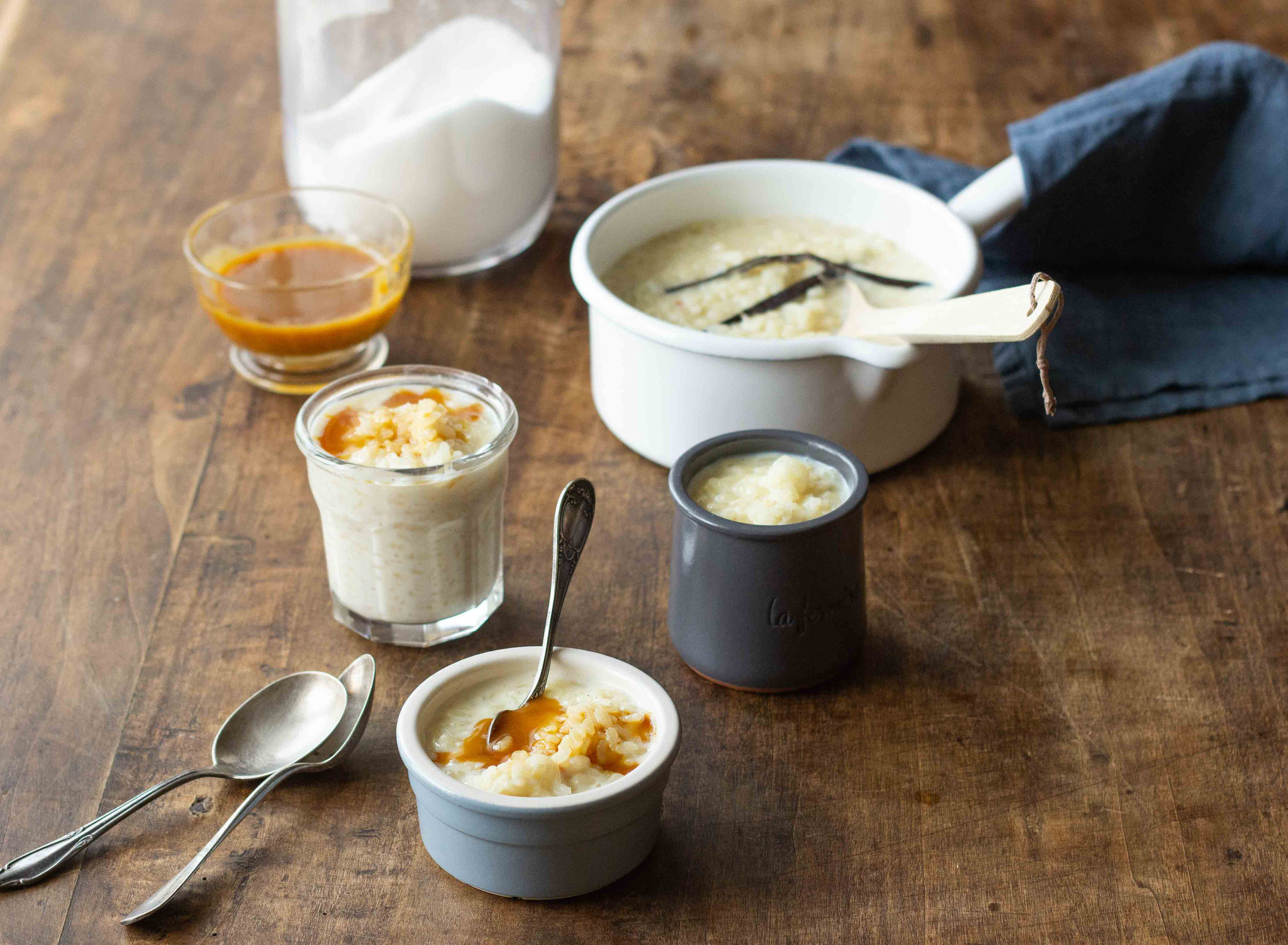 Riz au lait à la vanille