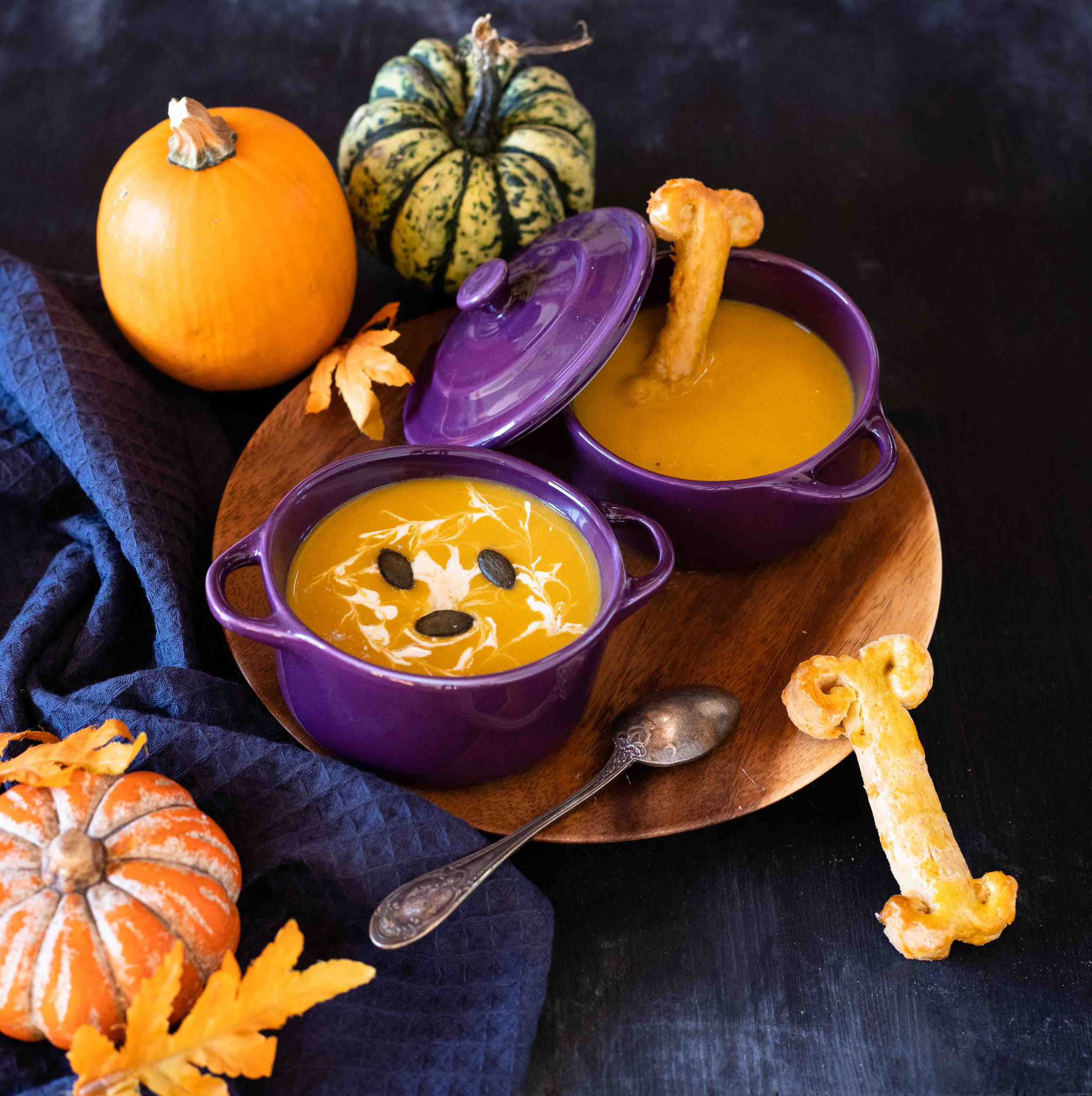 Soupe de potimarron : recette pour Halloween