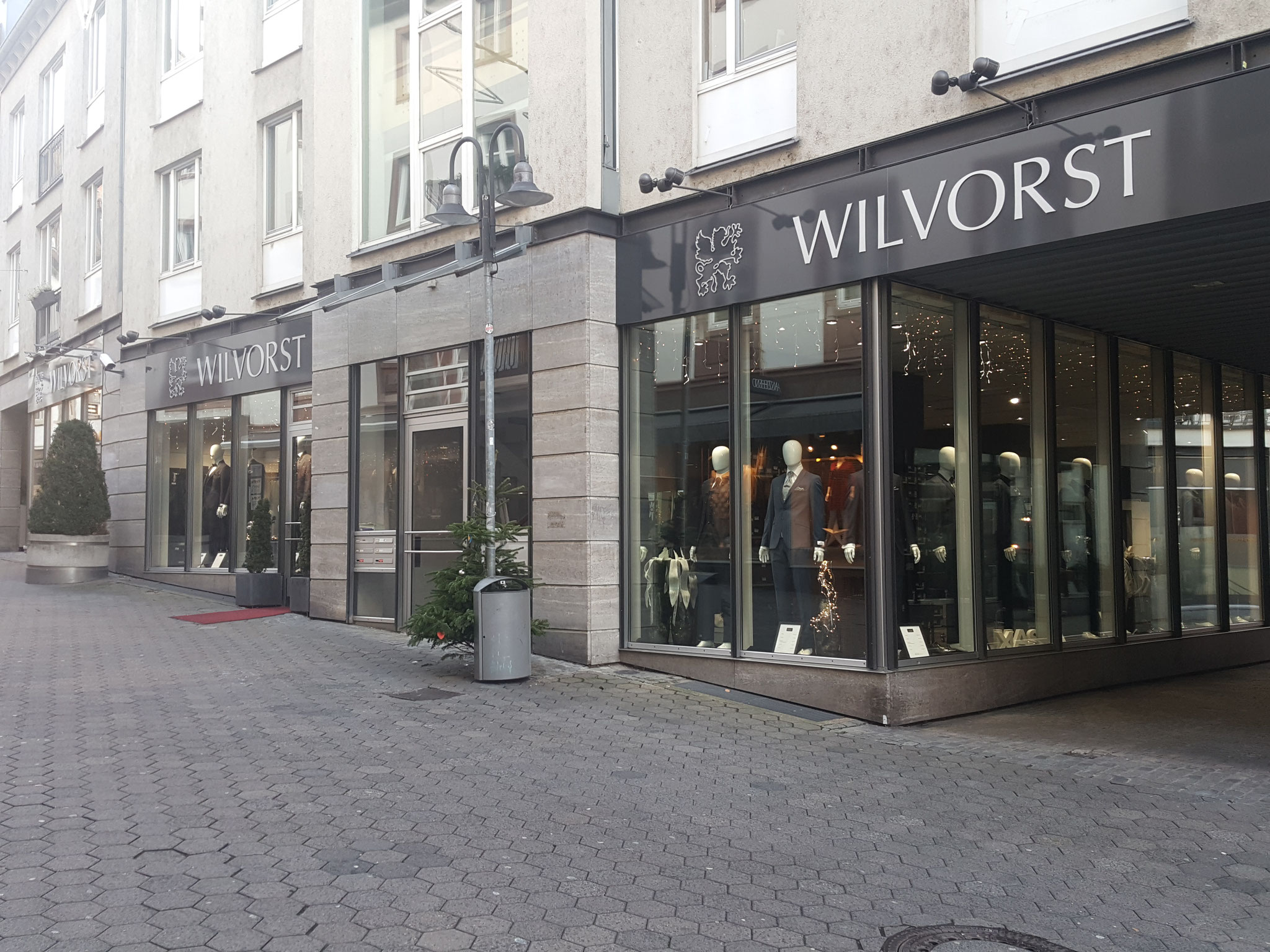 Wilvorst Store Eingang