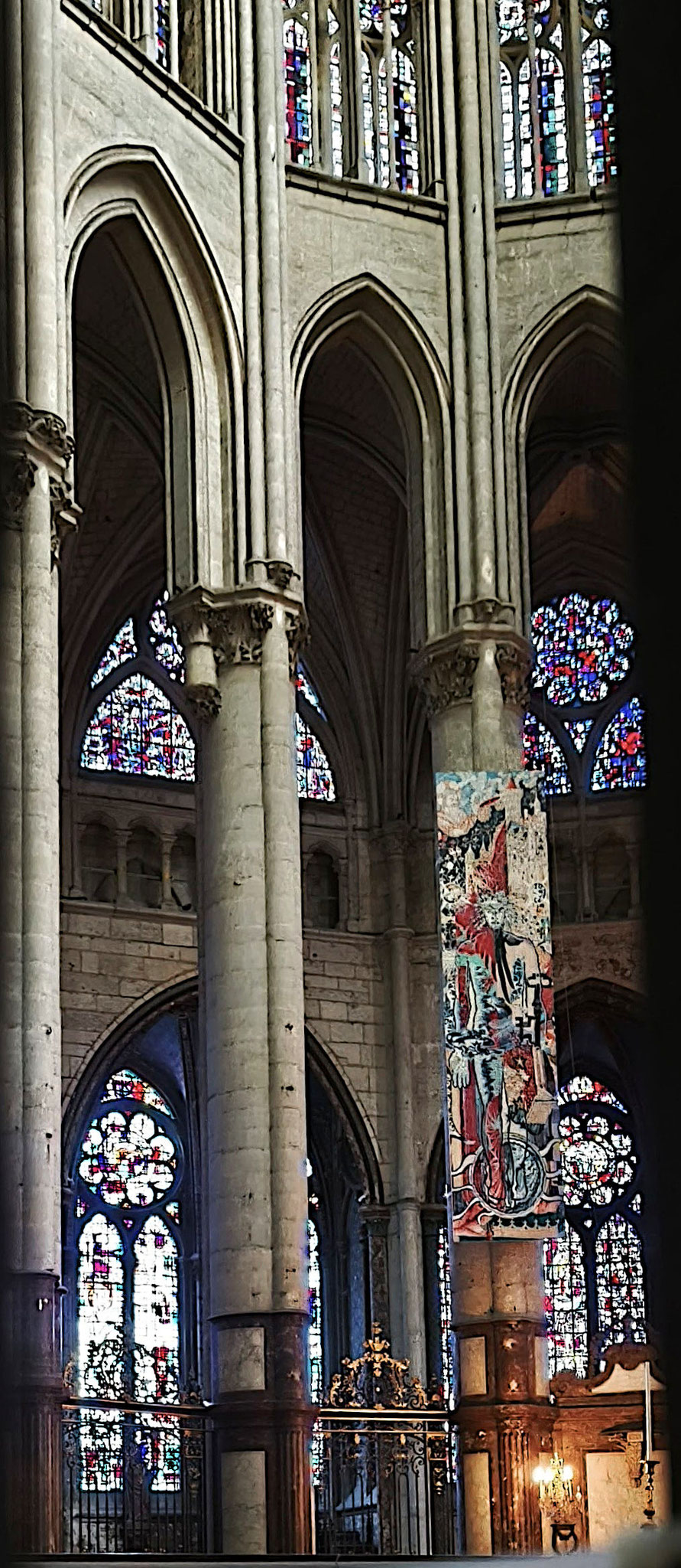 les piliers du choeur