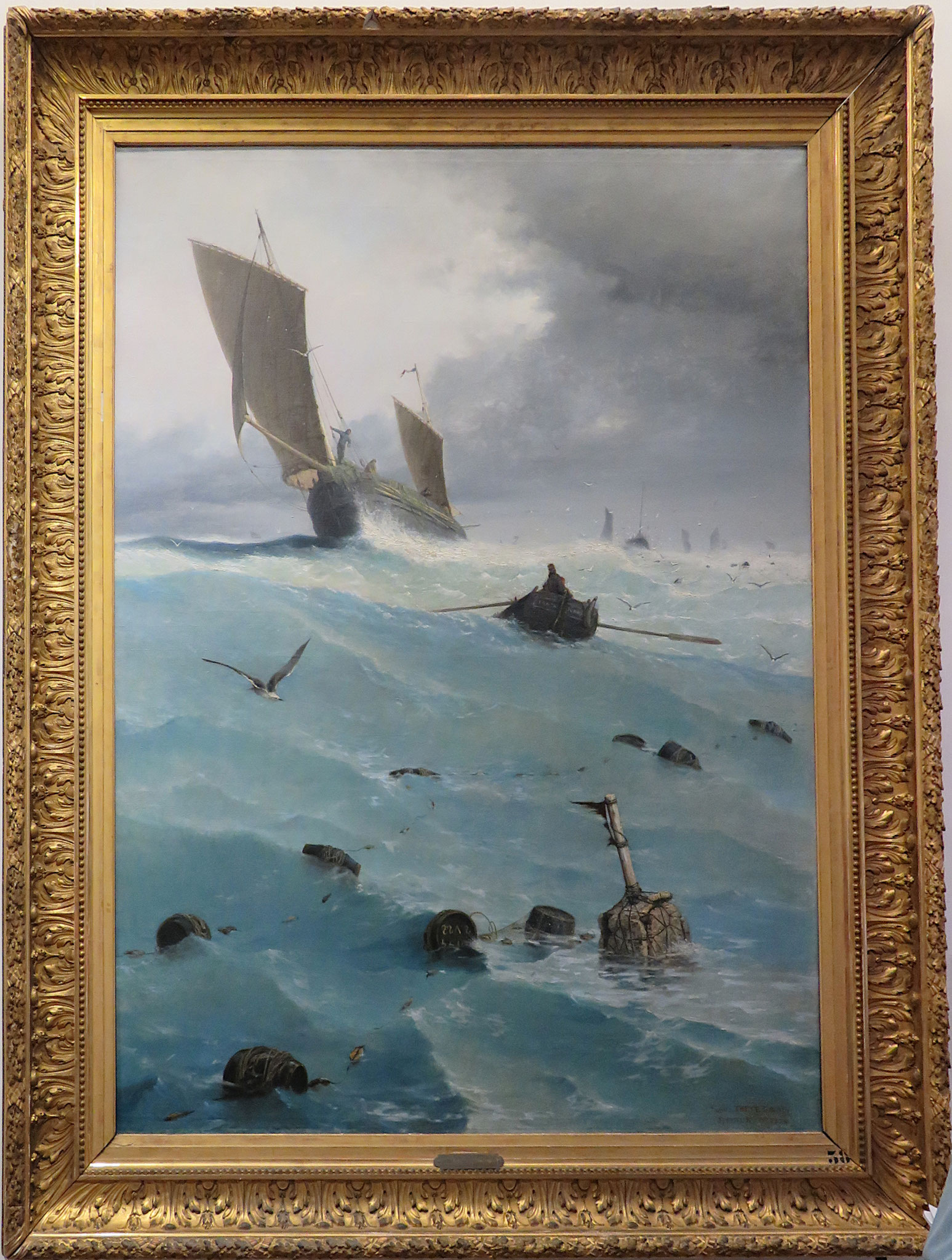 Tategrain Francis, Retour de la pêche à Berk, 1878