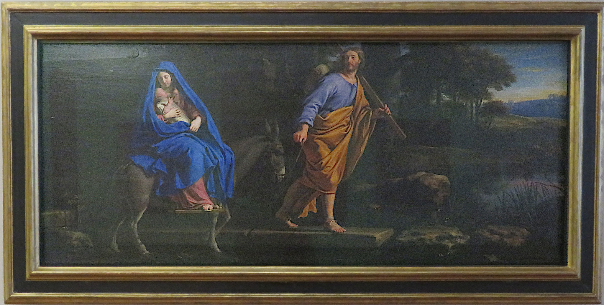 Champaigne Philippe de, La Fuite en Egypte, c. 1655