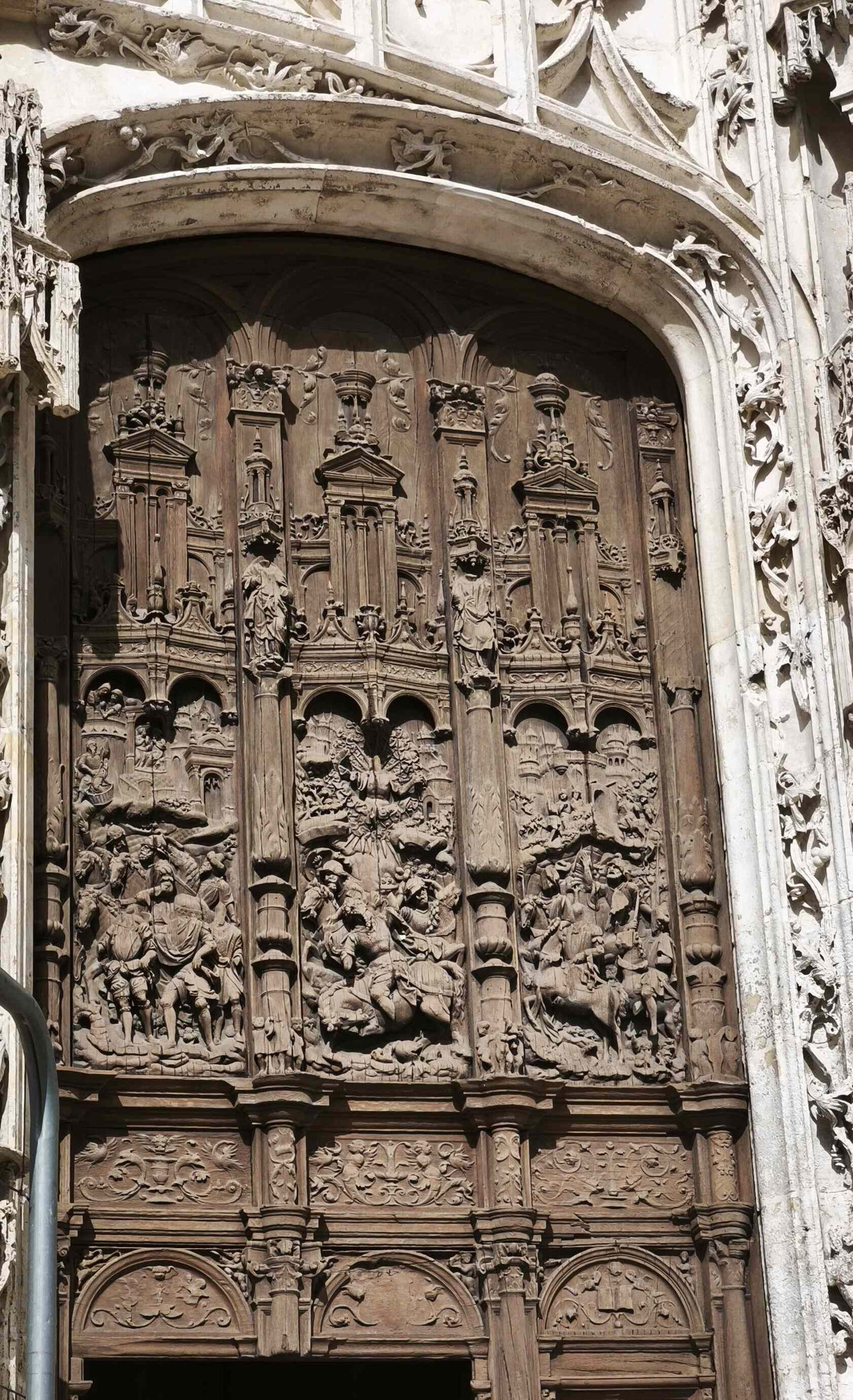 Portail sud, porte Saint-Paul - chemin de Damas