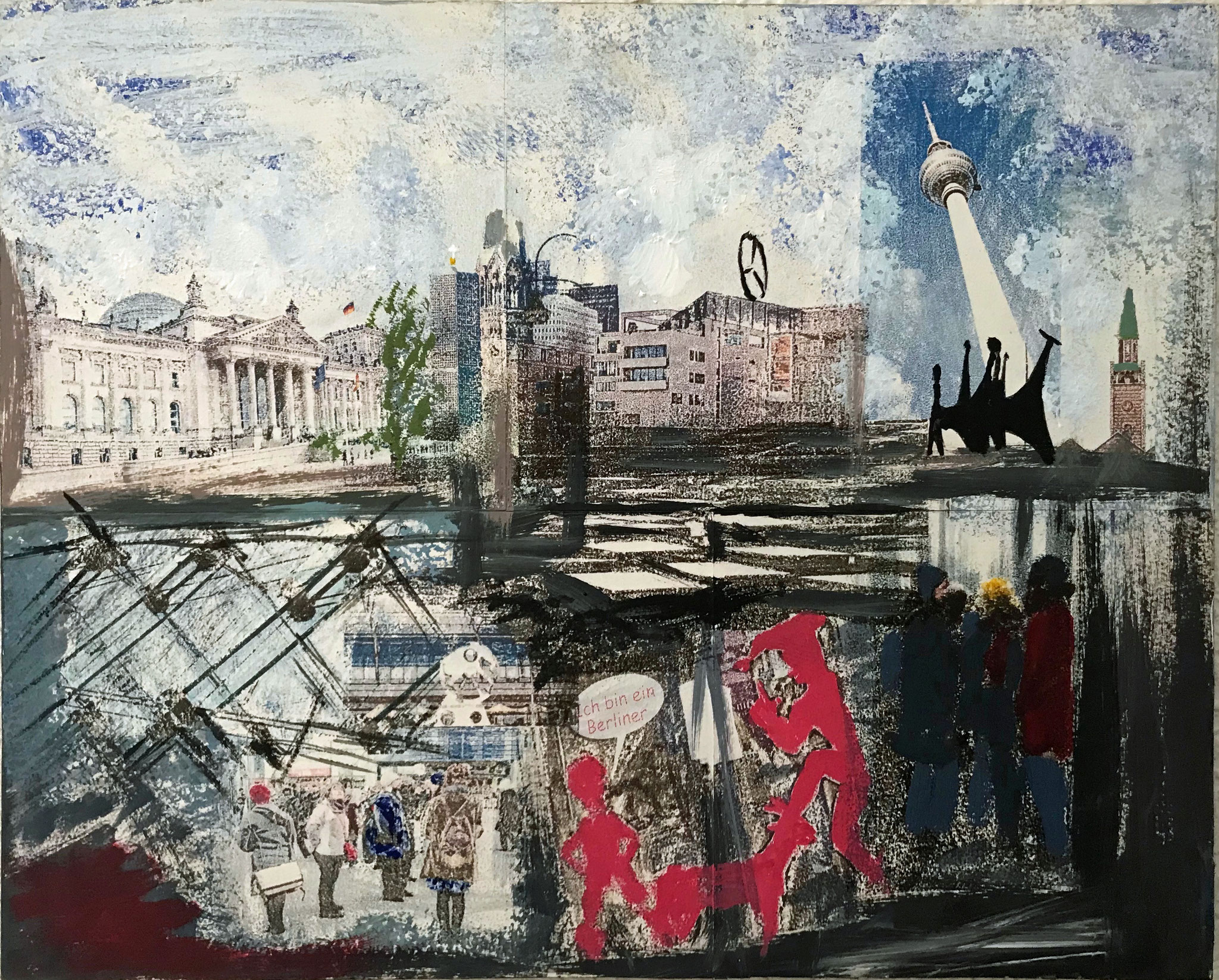 Berlin -Collage Not for sale