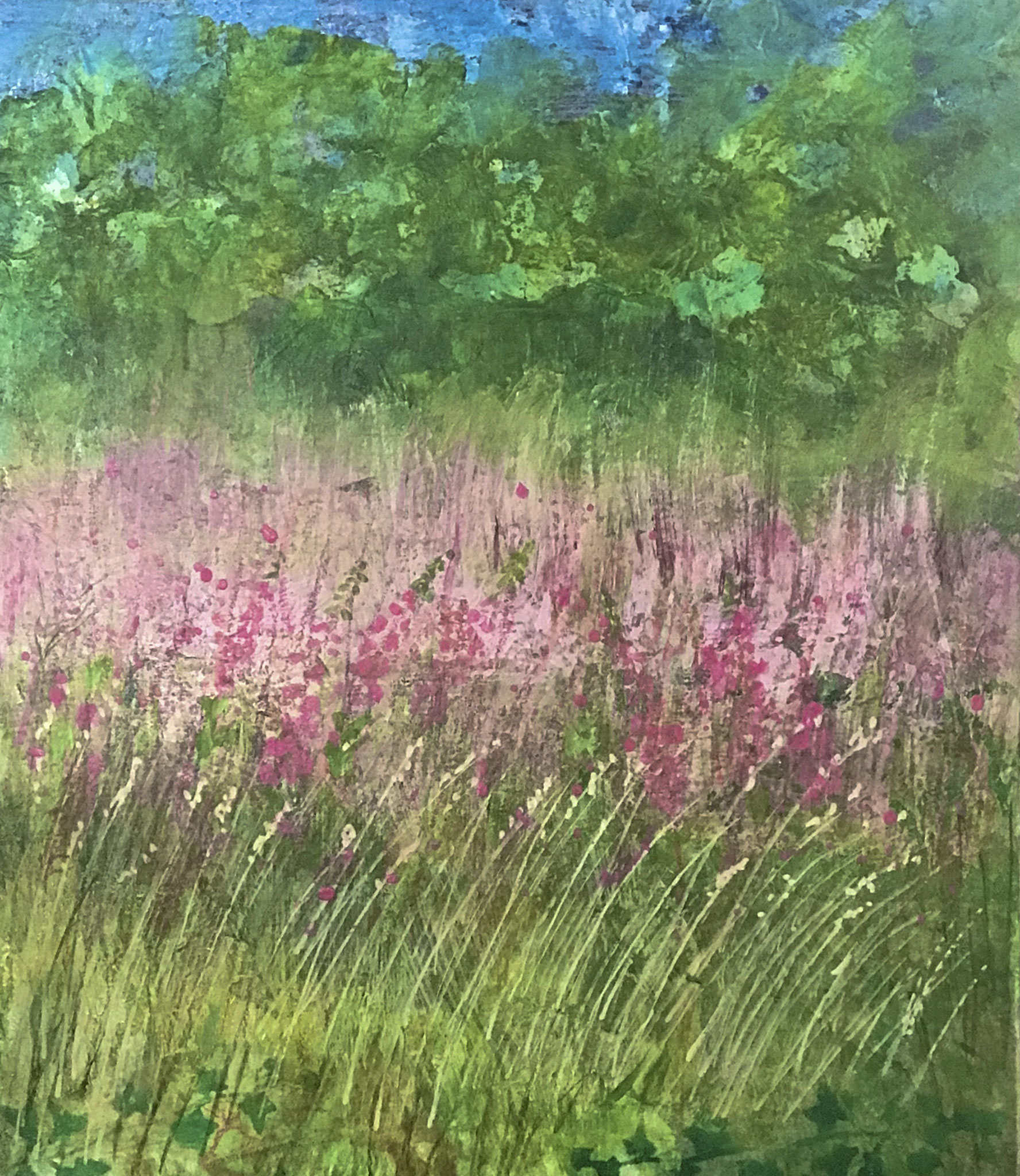 End of Summer Mixed Media