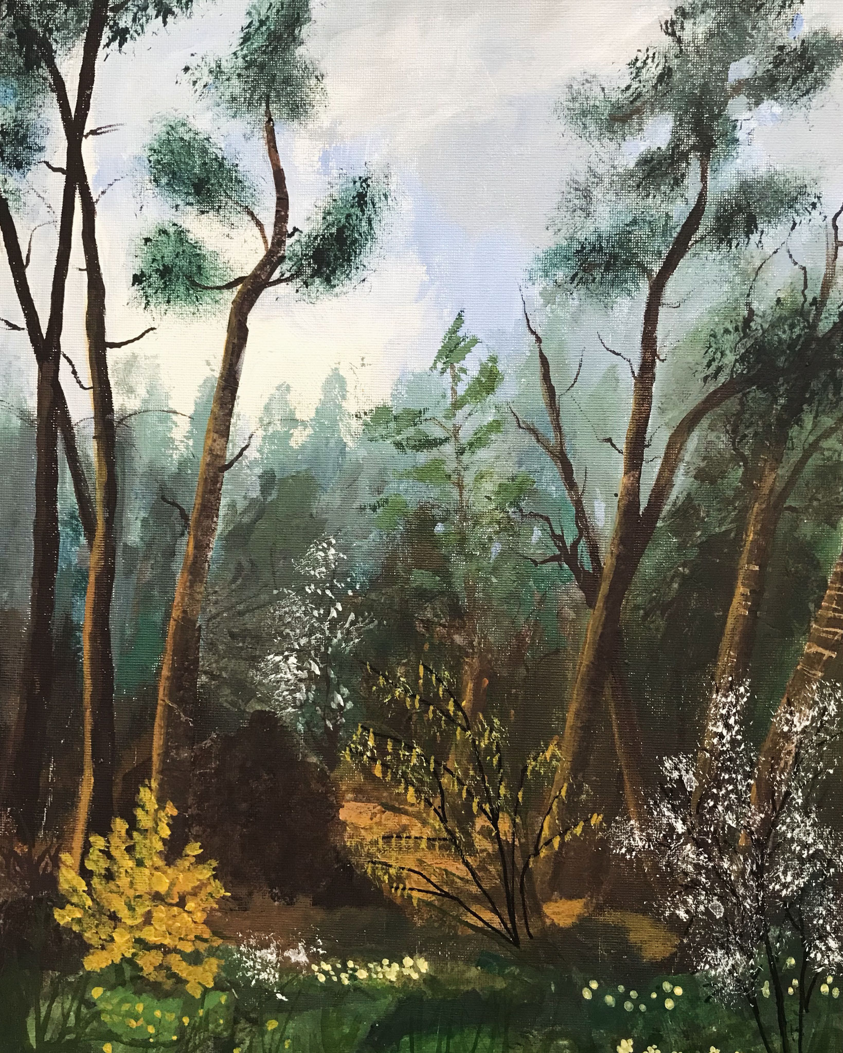 Edge of the forest  SOLD