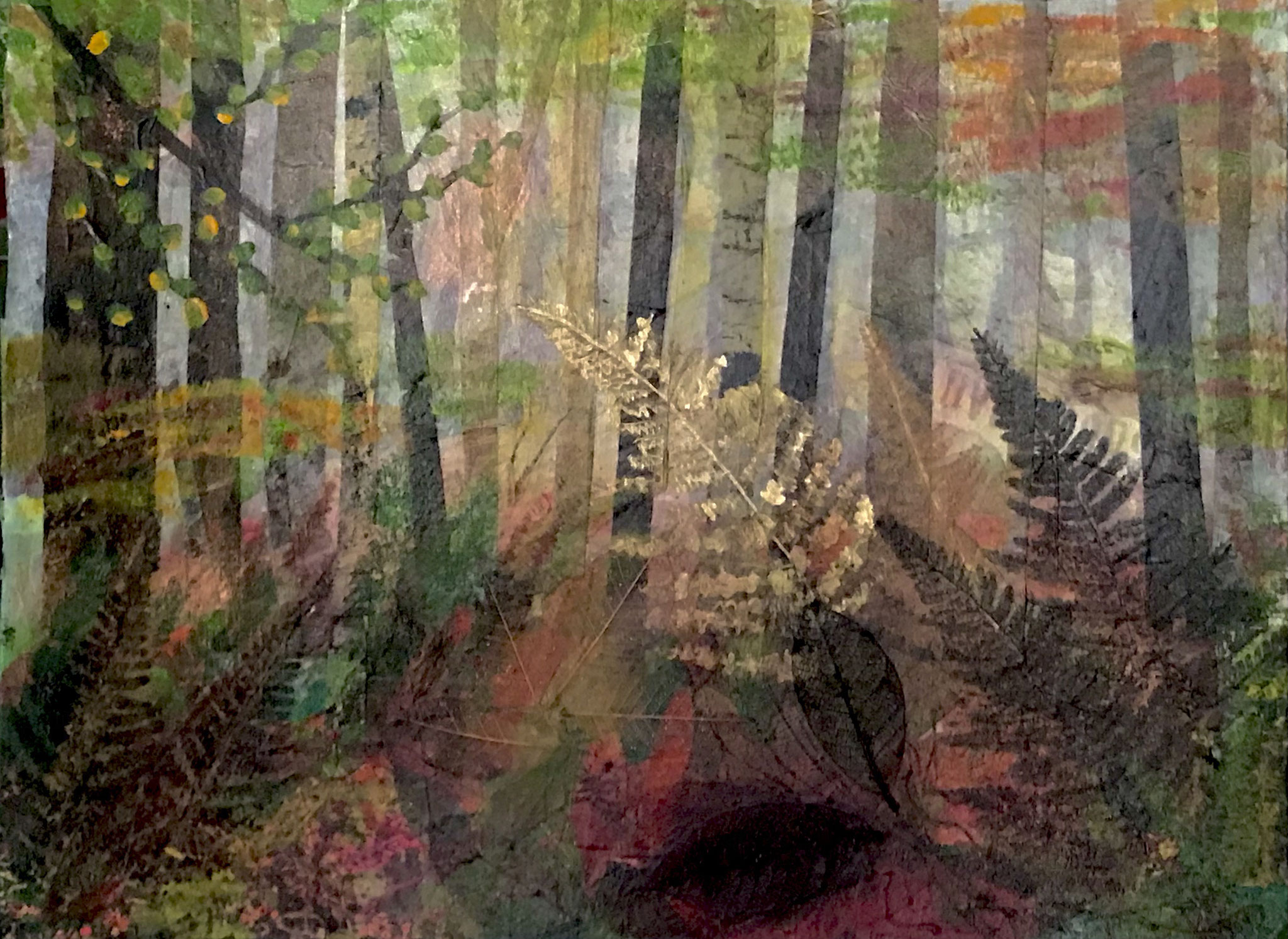 Autumn Glow- collage