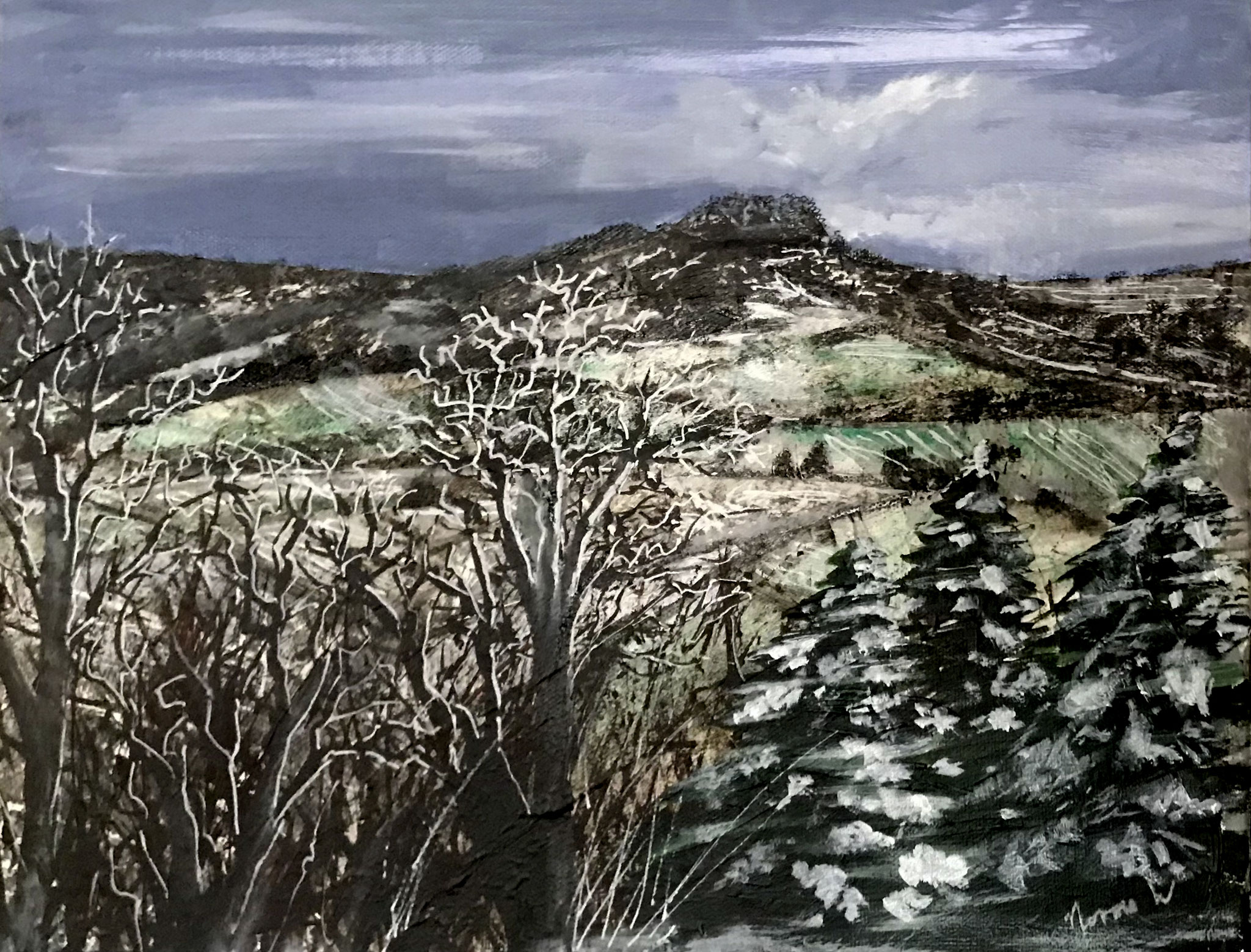 Dumpdon Hill -Winter