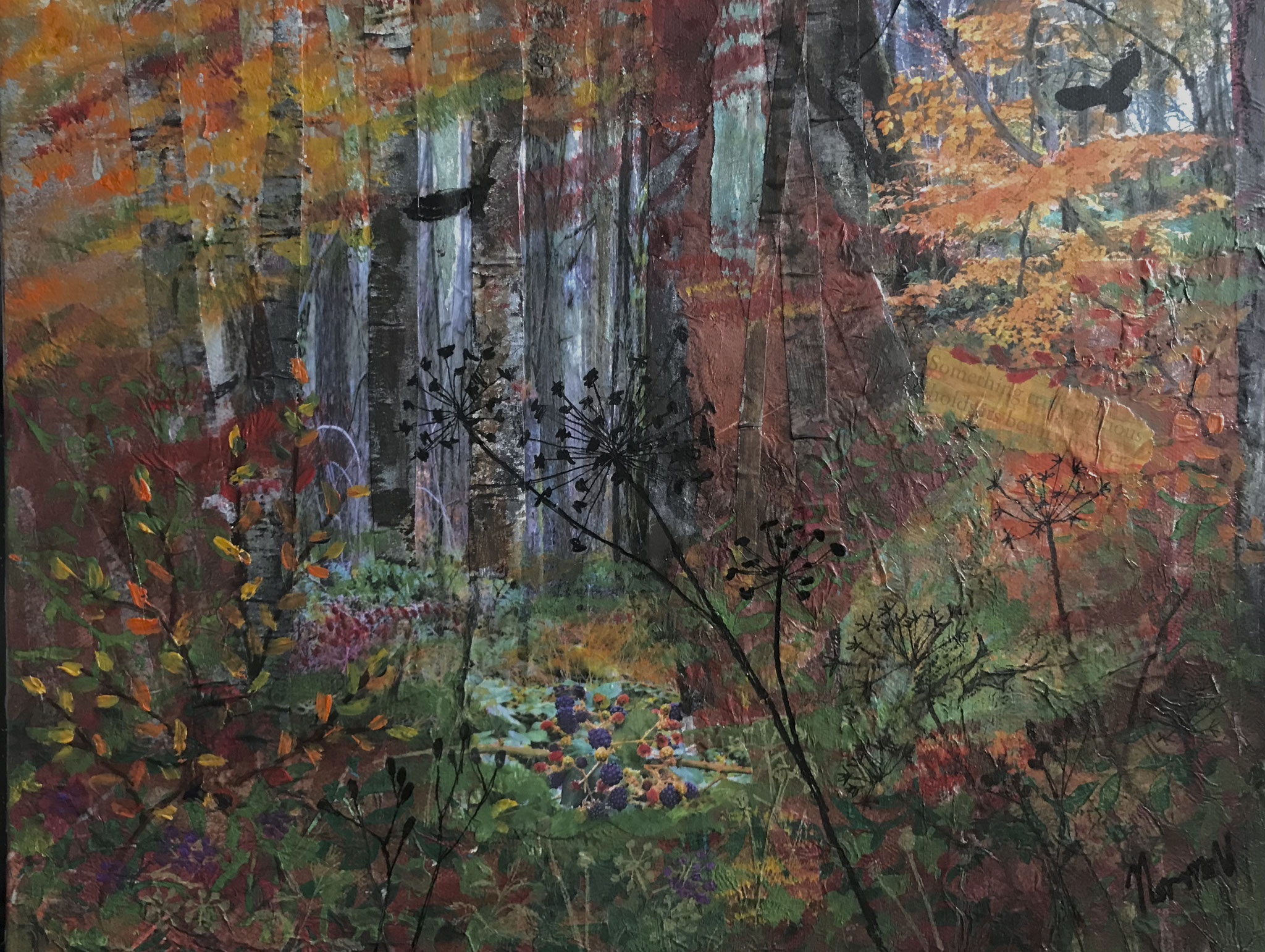 autumn Forest- collage