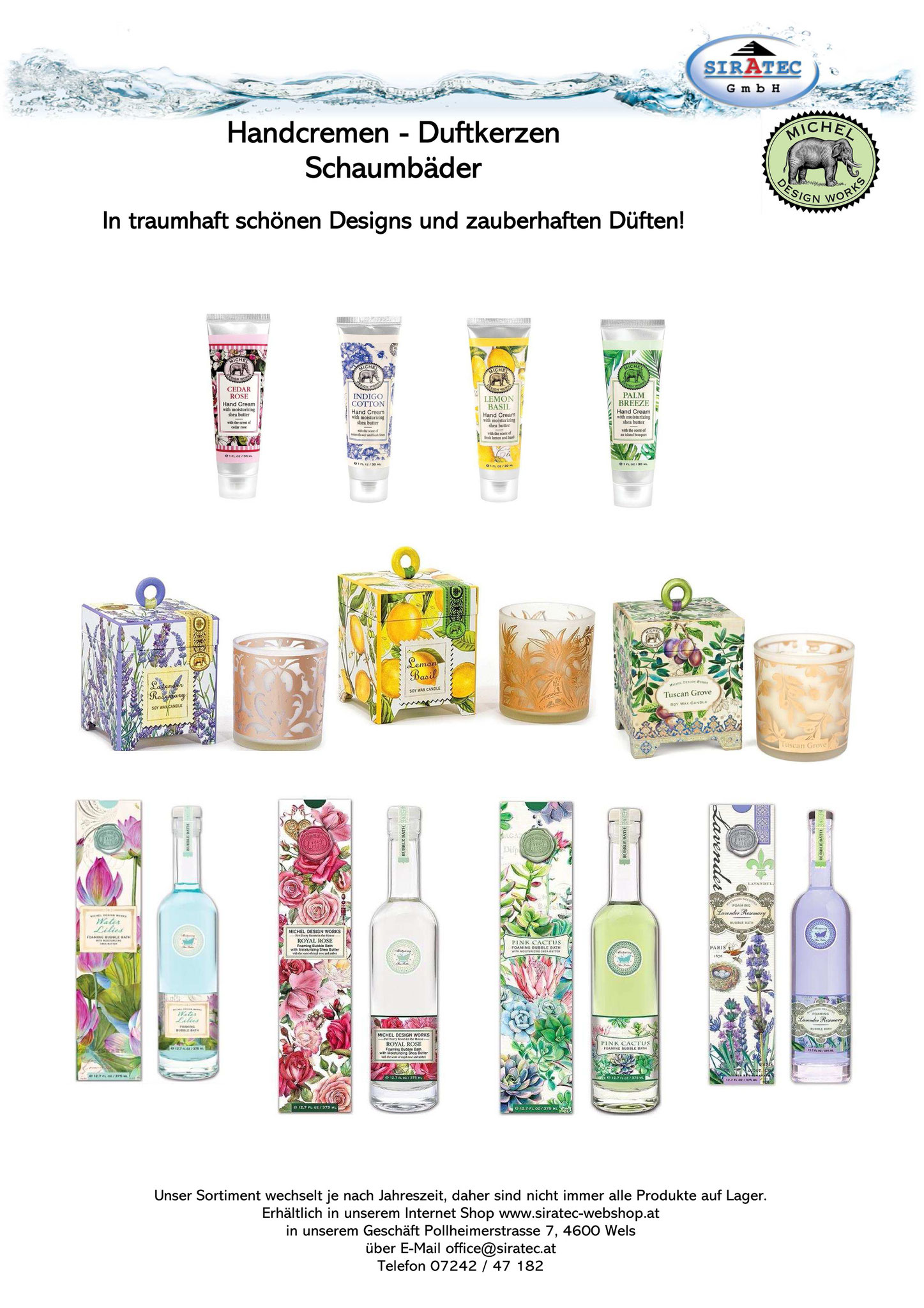 Duftende Handseifen von Michel Design Works - große Auswahl