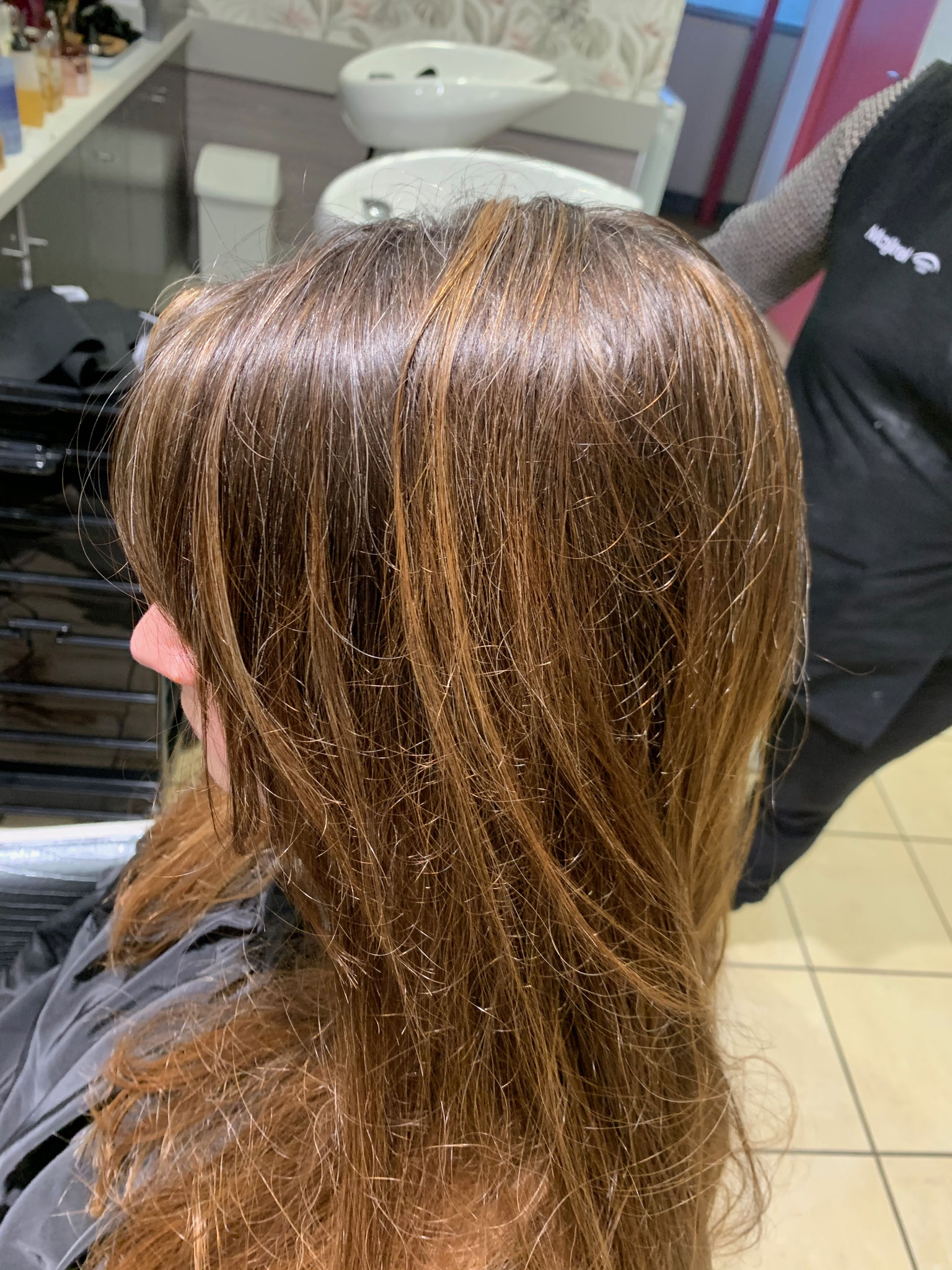 Balayage naturel à l'argile