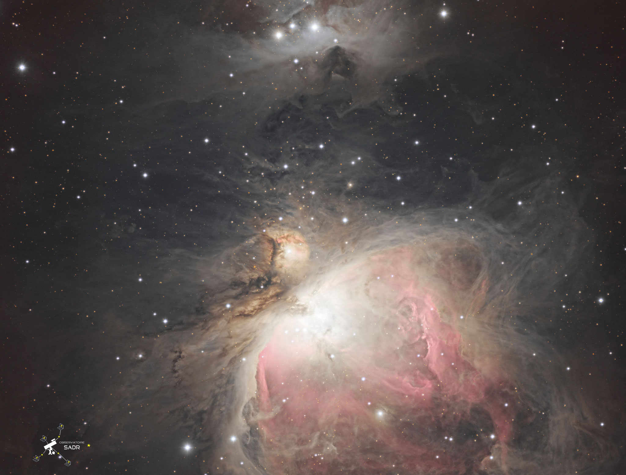 M42 HDR,  Lum (30s, 60s et 300s) RVB (60s et 300s), L127, LSD Team, Sadr Chili