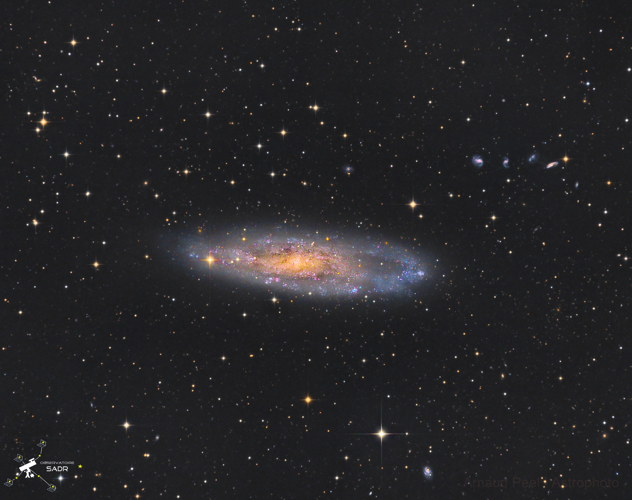 NGC247, L(20x600), RVB (10x120 chaque), T355 mm, Sadr Chili, Arnaud