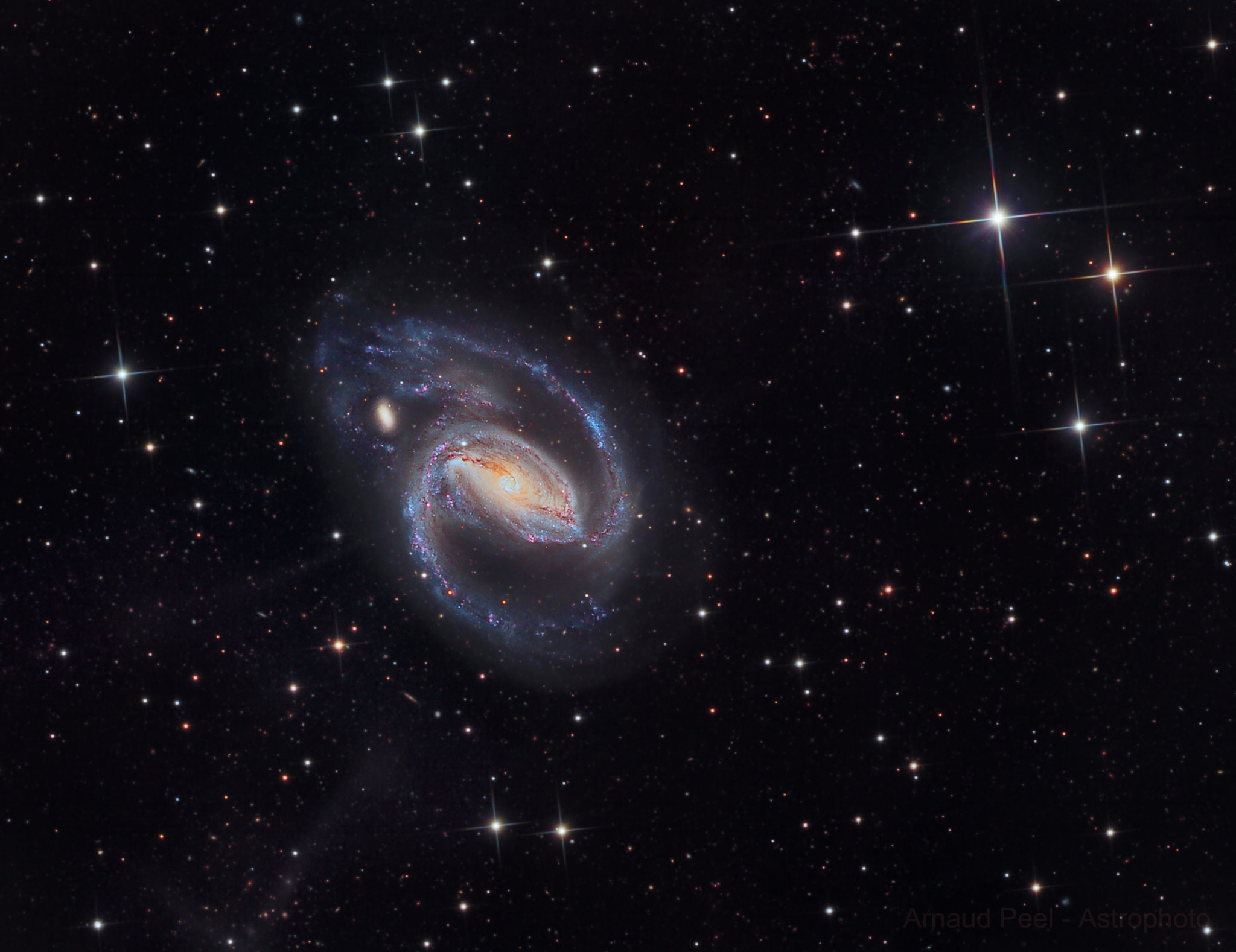 NGC 1097, Atria team, Planewave CDK 17"