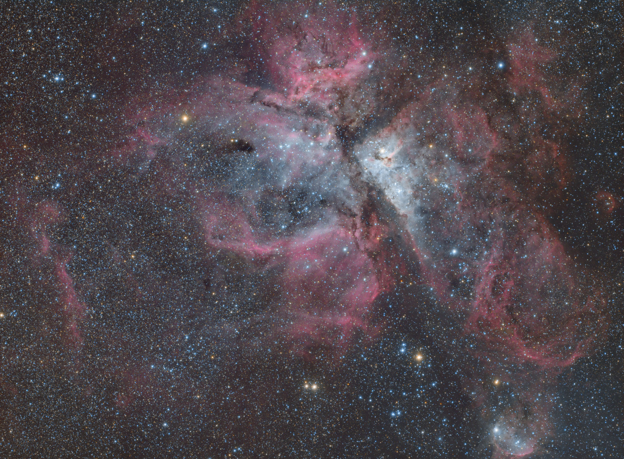 NGC3372, la Carène