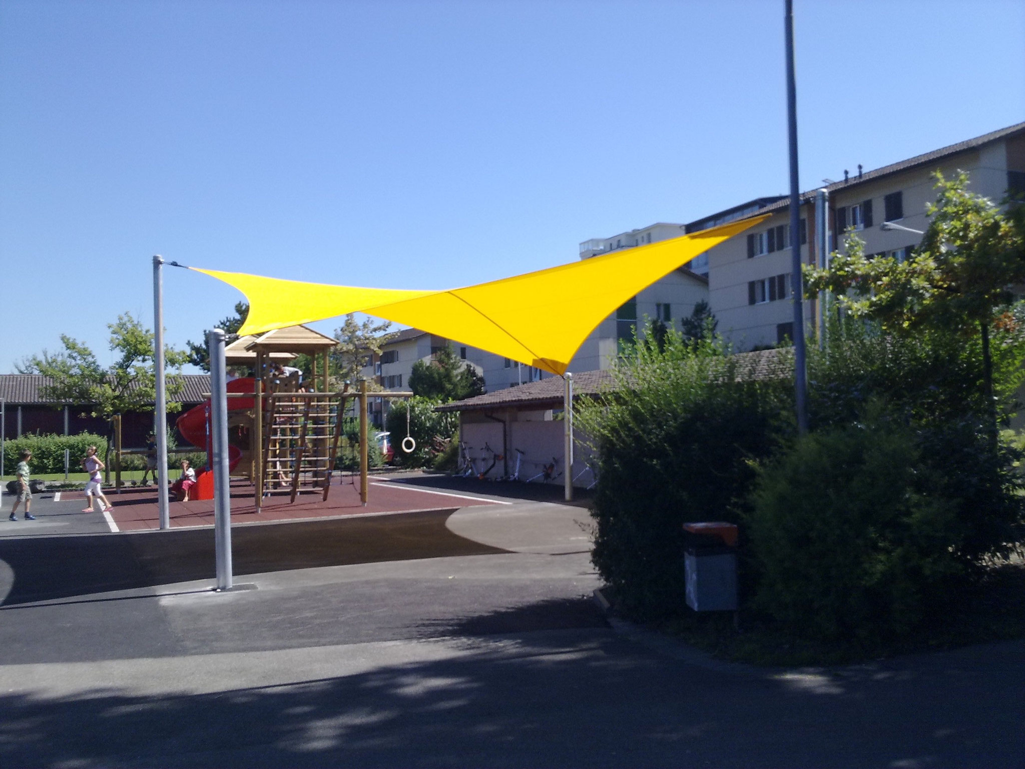 Galerie, Sonnensegel Sandkasten - Sonnensegel Vetsch AG