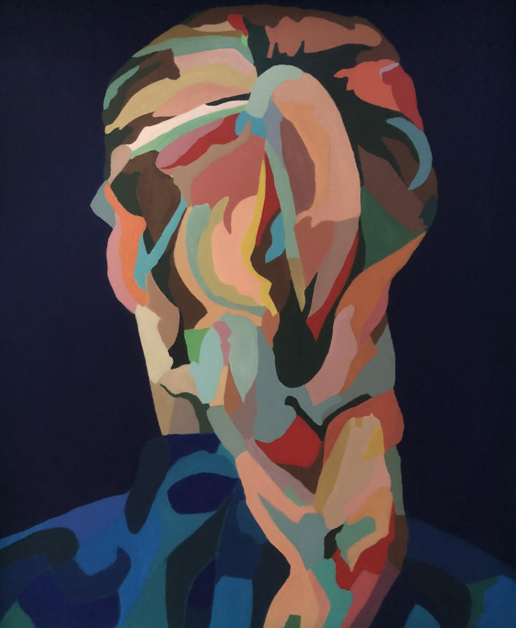 HELENA IV   Acryl auf Holz    95 x 78,5 cm