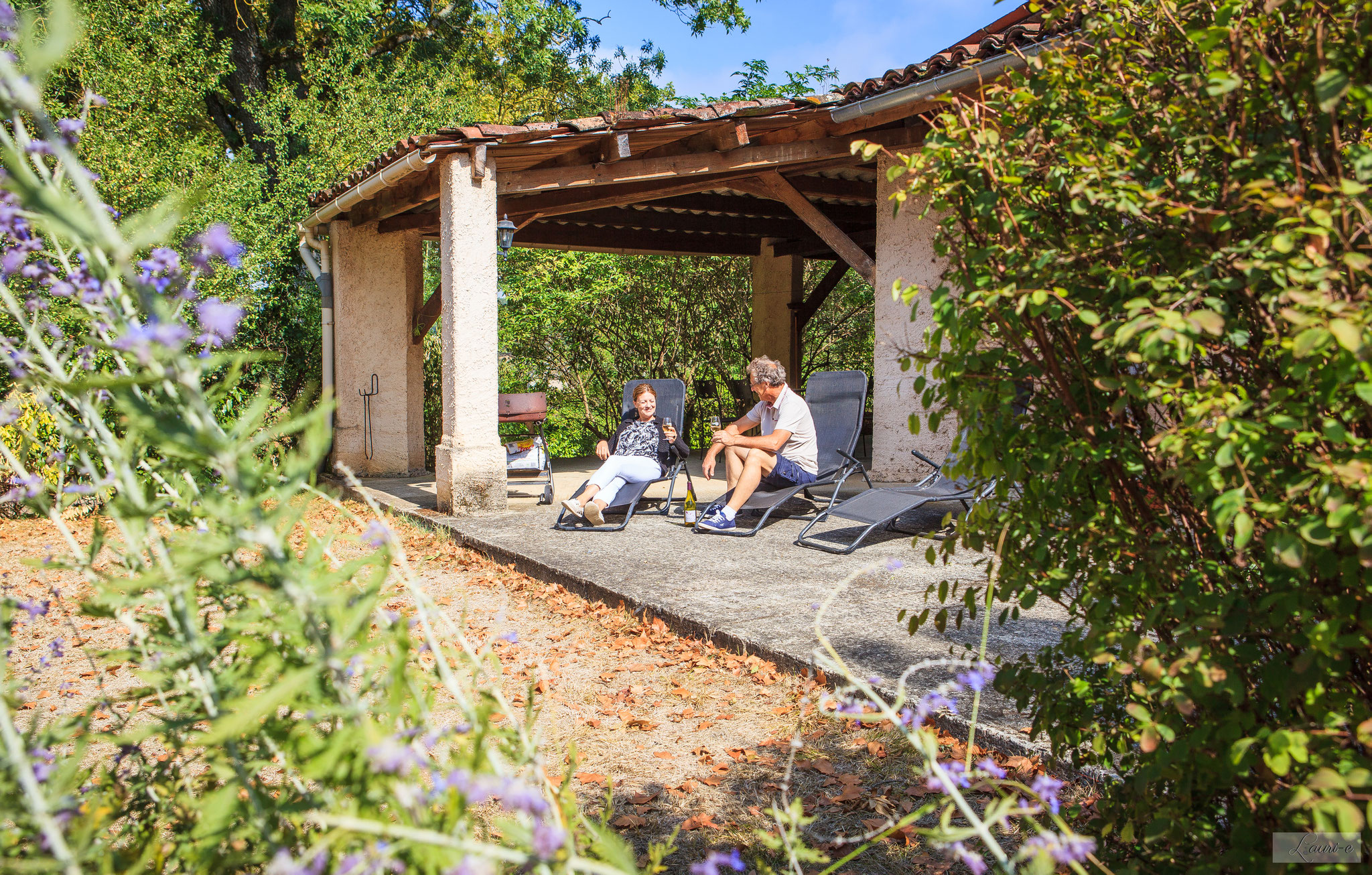 Terrasse côté jardin