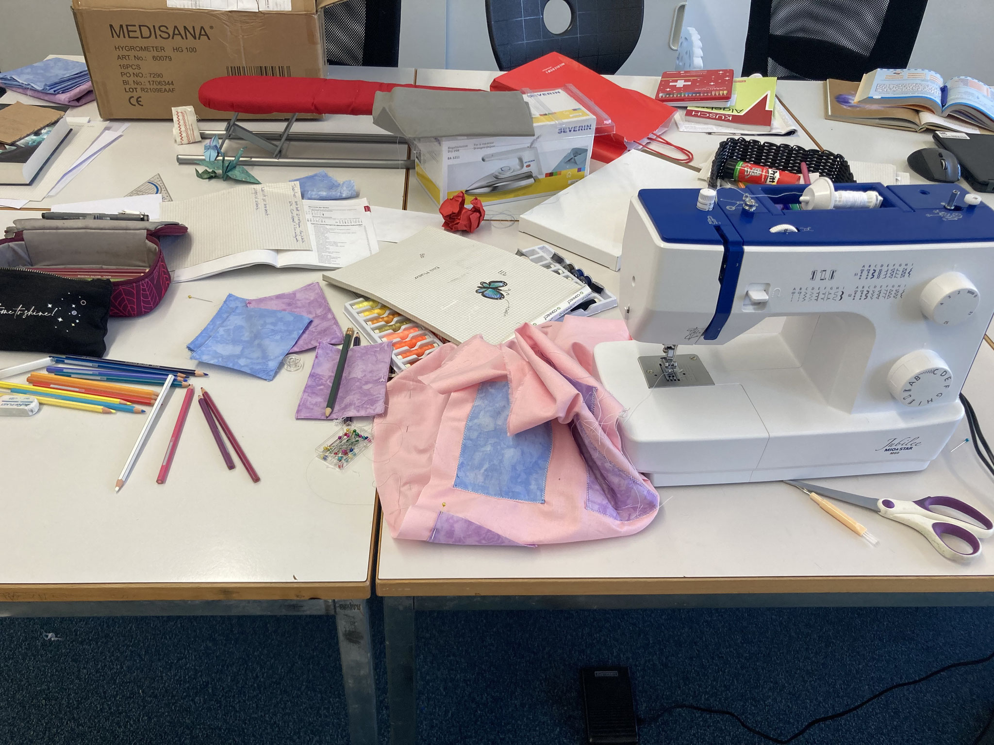 Please excuse the chaos...we work here.