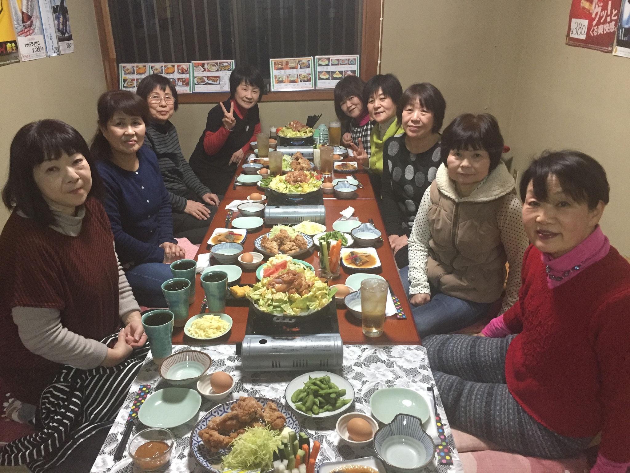 女子会にもおつかいいただけます。