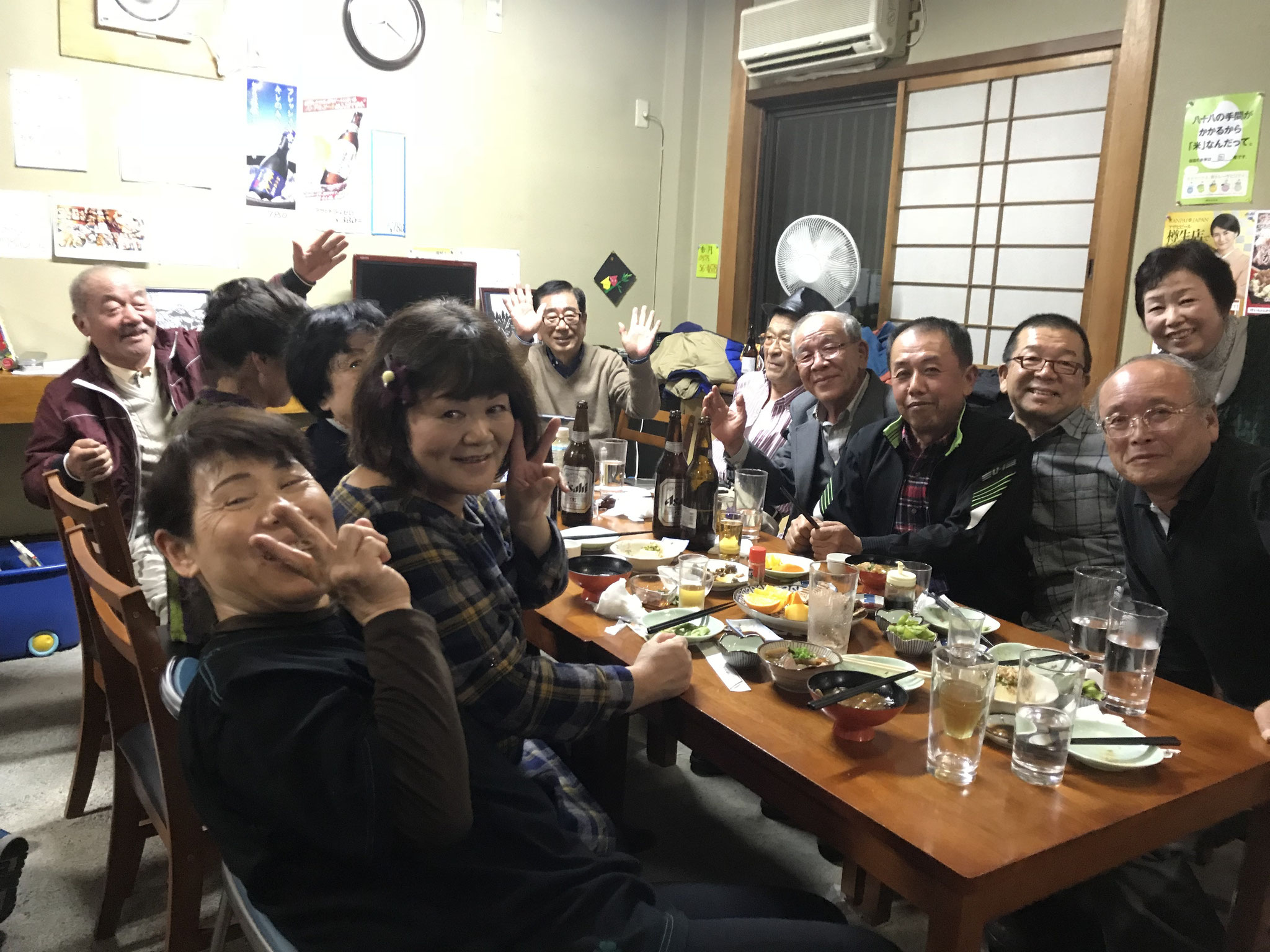 ご近所の催し物の打ち上げにもおつかいいただいております。