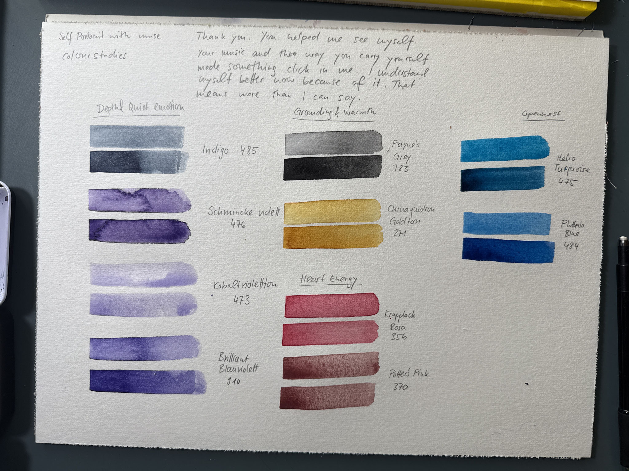 Moodboard, The Way She Speaks to Me (The Muse), 2025