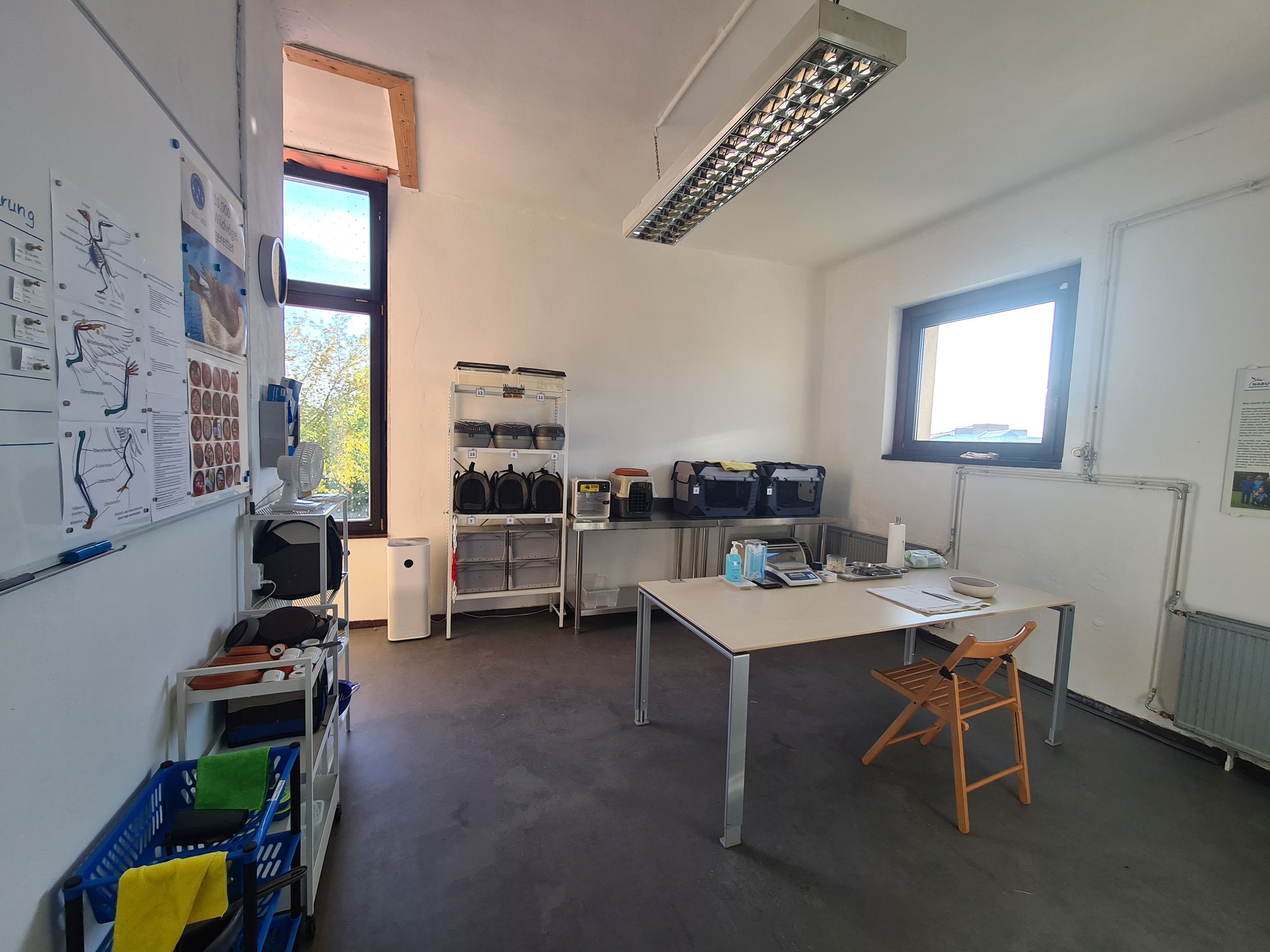 Arbeitsraum. Foto: NABU Leipzig