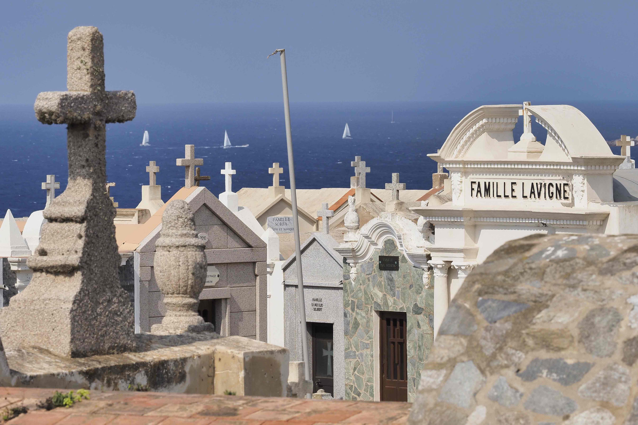 Cimetière marin - Bonifacio - Corse