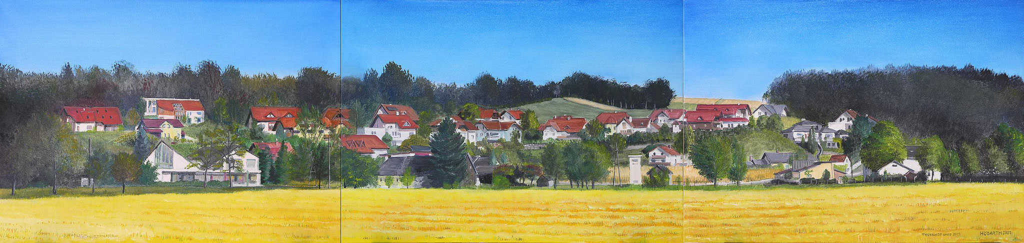 Wandgestaltung "Sommer in Thurnhof anno 2011"