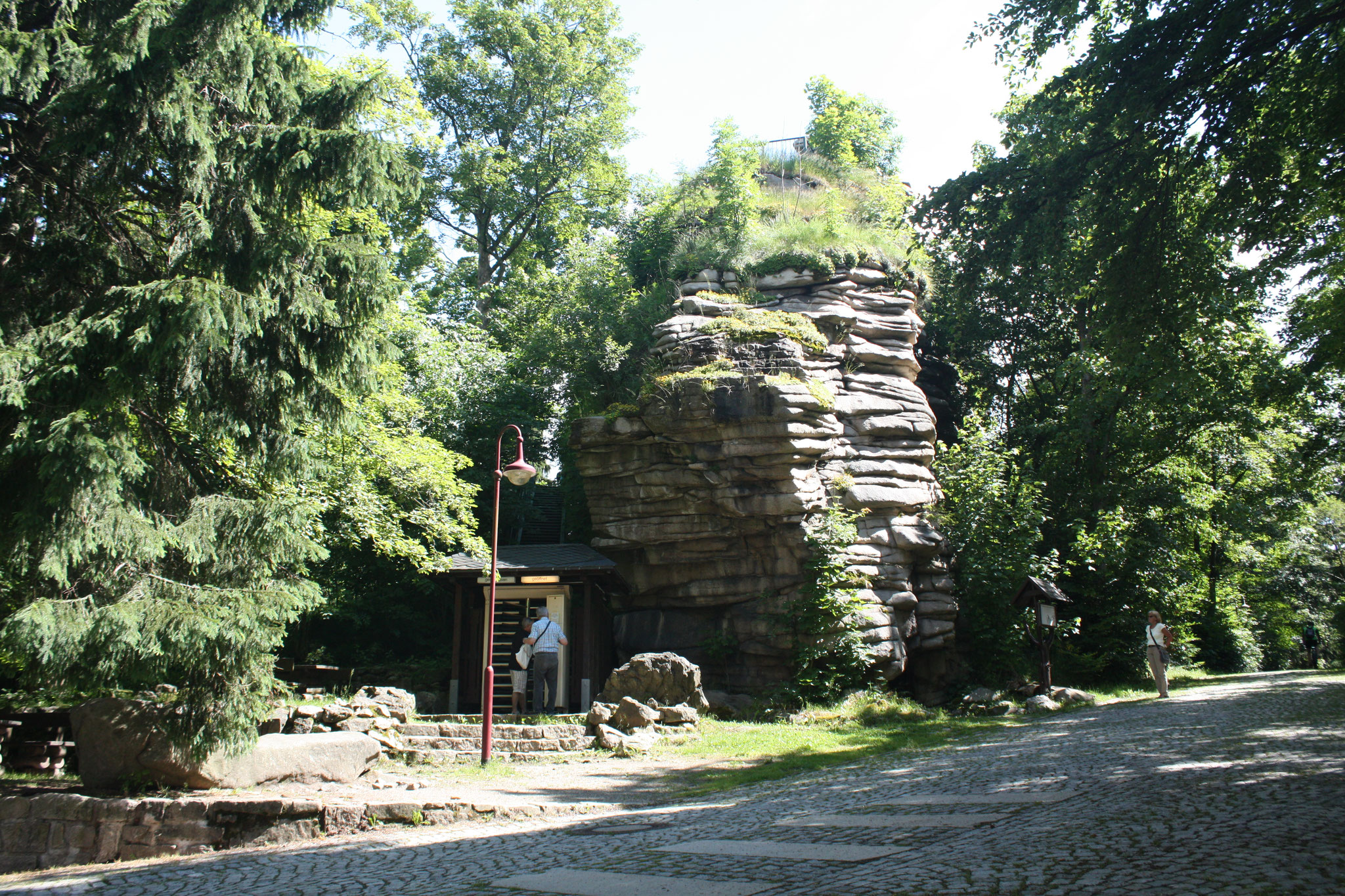 Greifensteine mit Theaterbühne