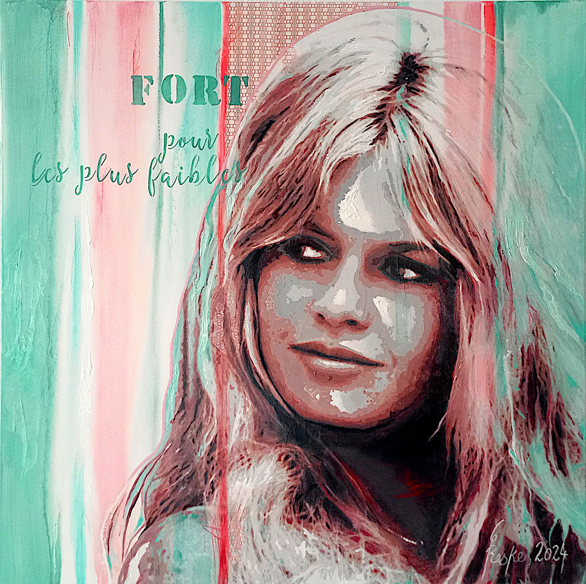 Brigitte II - 100x100 cm - Preis 3500 €