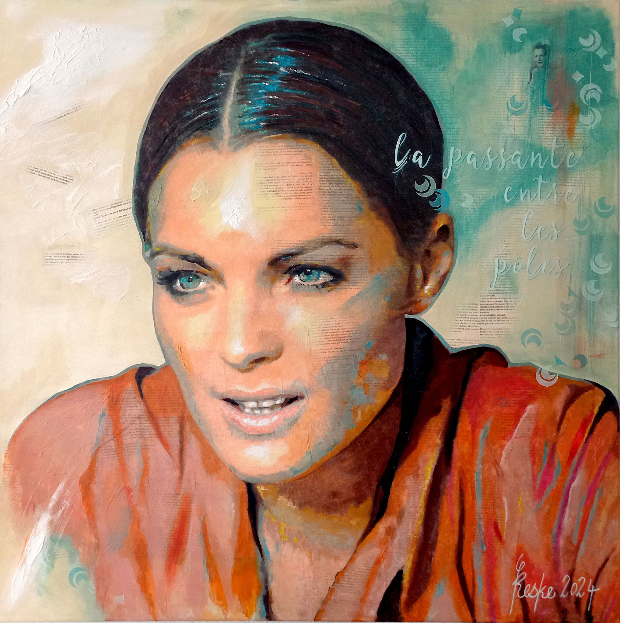 Romy II - 100x100 cm - INTERNATIONALER KUNSTPREIS