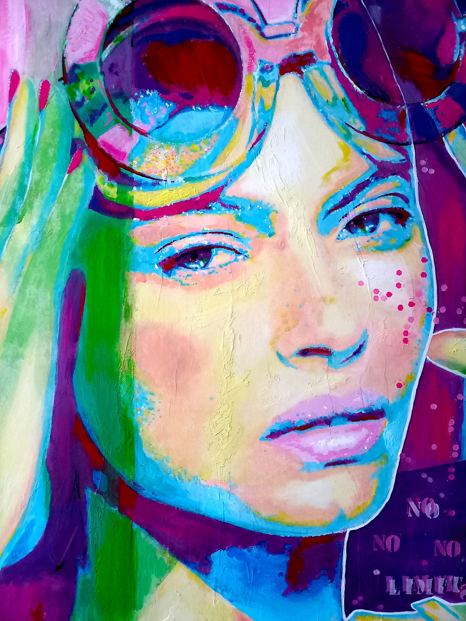 Die Badende XIII - Detail